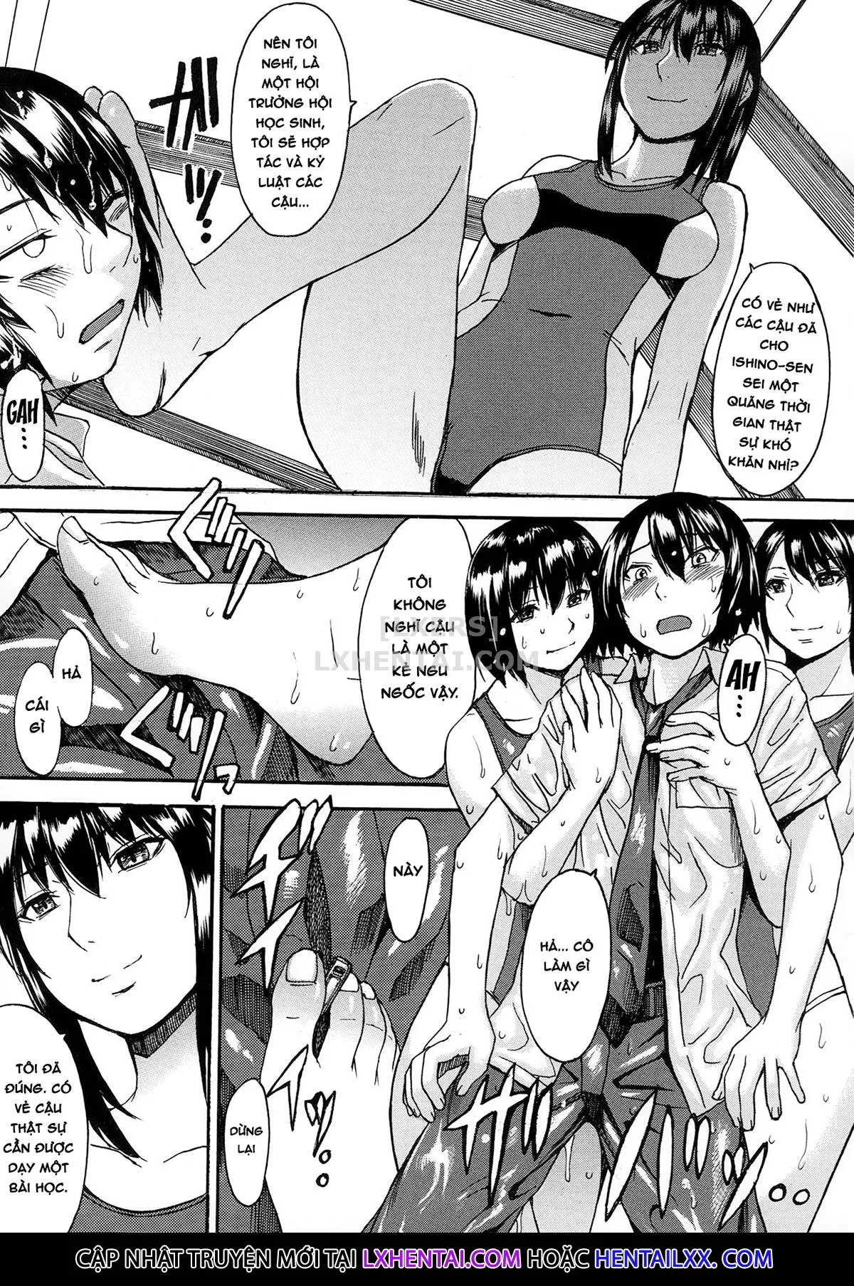 HentaiVN.net - Ảnh 10 - Only Feet [Ashigami] - Chap 3