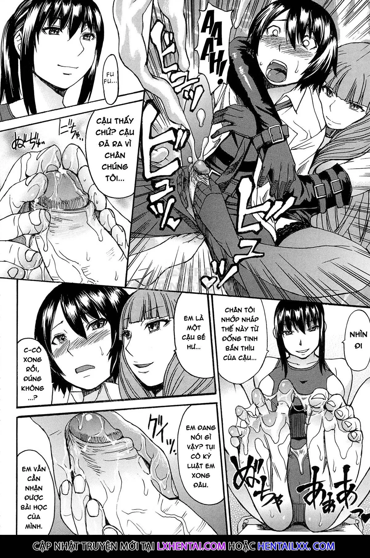 HentaiVN.net - Ảnh 17 - Only Feet [Ashigami] - Chap 3