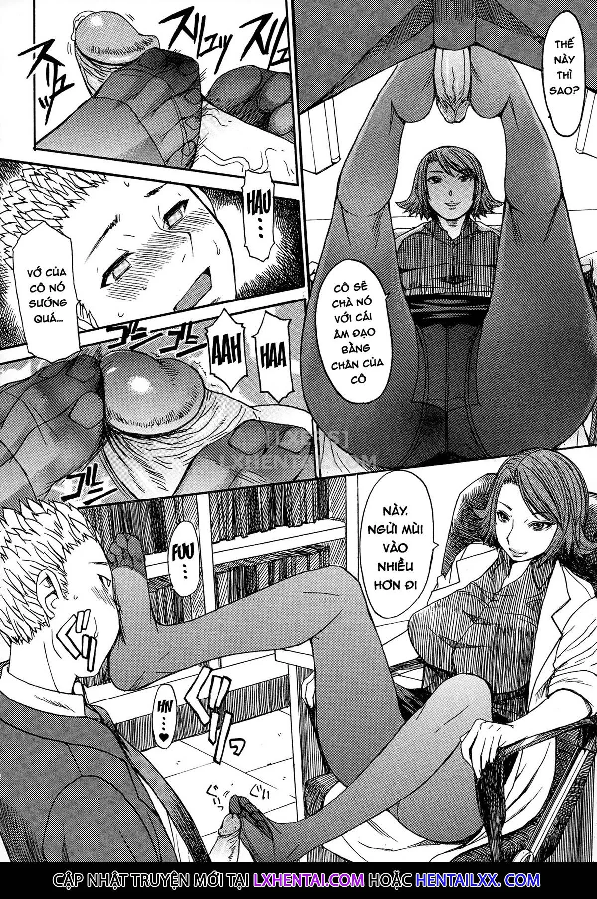 HentaiVN.net - Ảnh 17 - Only Feet [Ashigami] - Chap 4