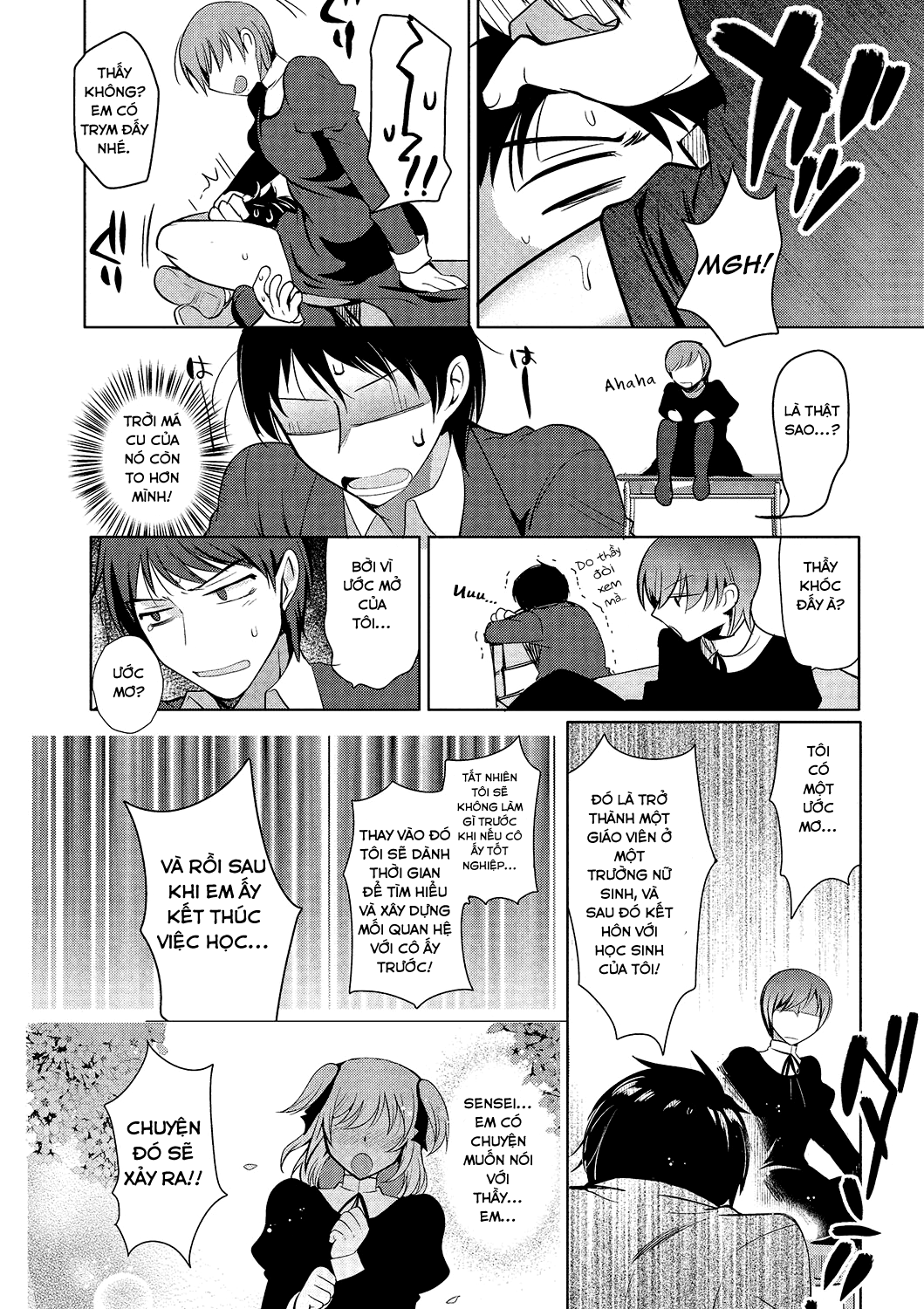 HentaiVN.net - Ảnh 5 - Shiritsu Otokonoko Gakuen [Private Ladyboy Academy] - Chap 1