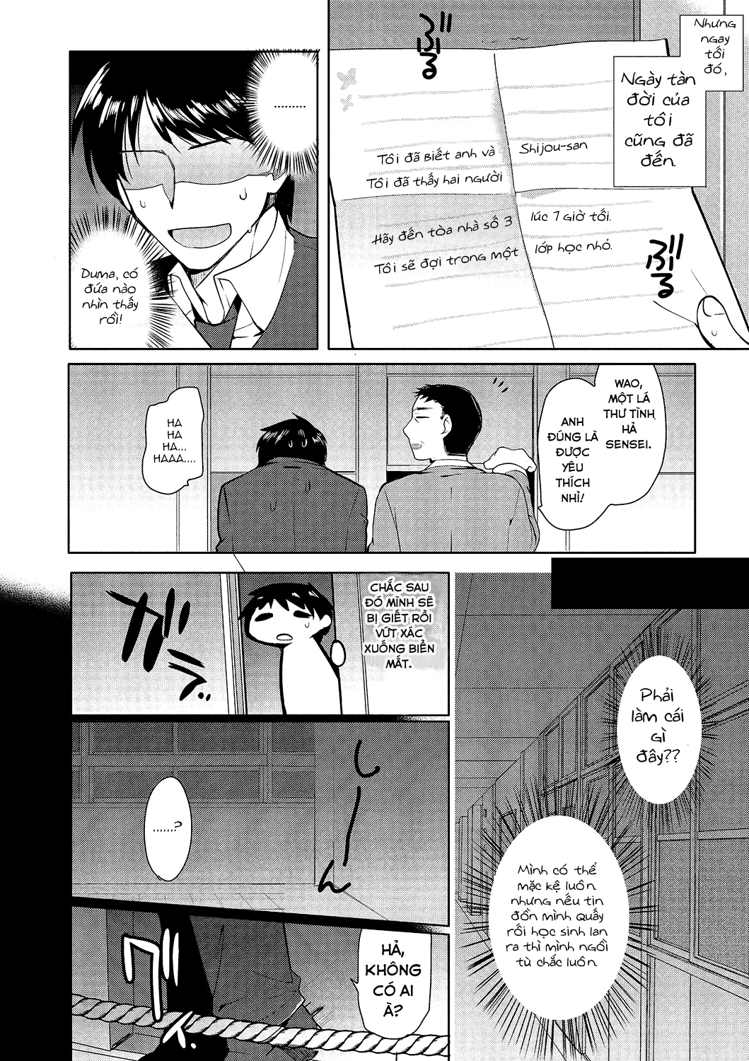 HentaiVN.net - Ảnh 7 - Shiritsu Otokonoko Gakuen [Private Ladyboy Academy] - Chap 1
