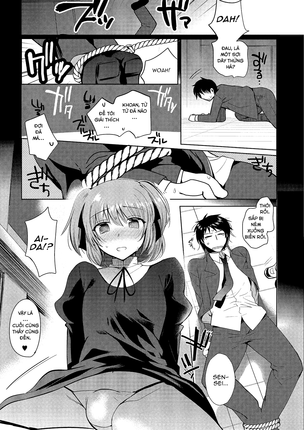 HentaiVN.net - Ảnh 8 - Shiritsu Otokonoko Gakuen [Private Ladyboy Academy] - Chap 1