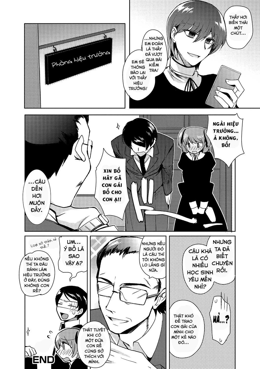 HentaiVN.net - Ảnh 21 - Shiritsu Otokonoko Gakuen [Private Ladyboy Academy] - Chap 3 end