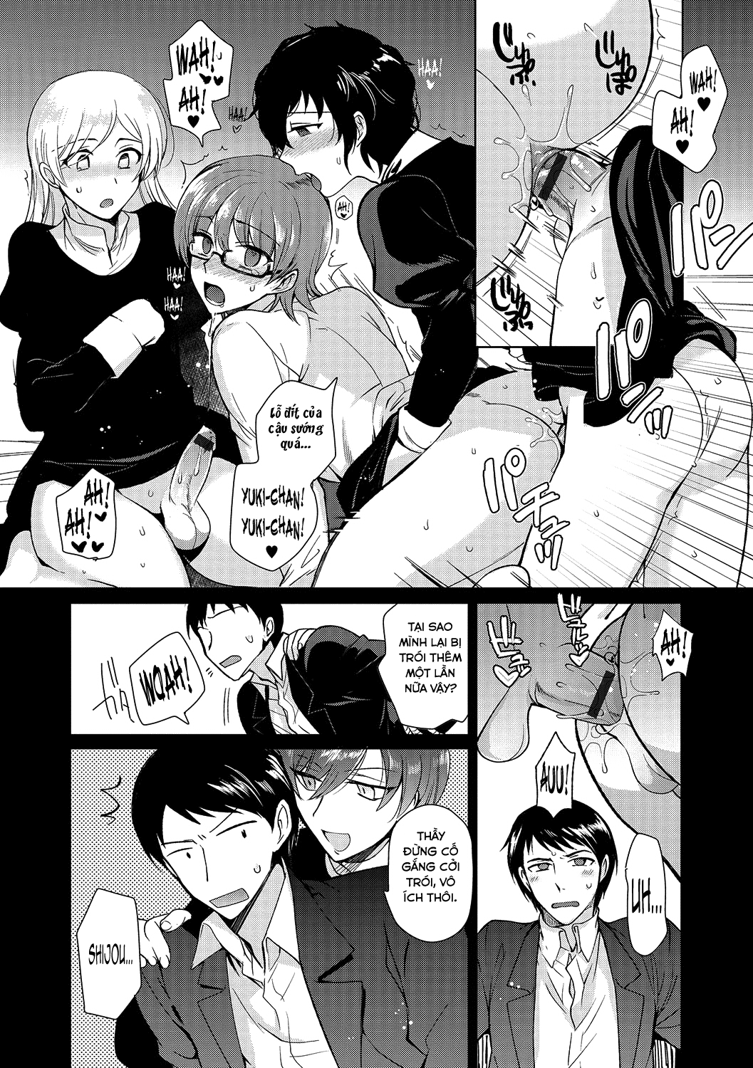 HentaiVN.net - Ảnh 3 - Shiritsu Otokonoko Gakuen [Private Ladyboy Academy] - Chap 3 end