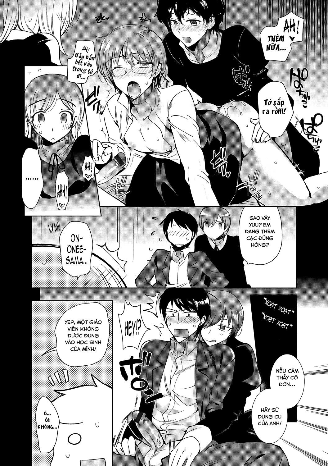 HentaiVN.net - Ảnh 5 - Shiritsu Otokonoko Gakuen [Private Ladyboy Academy] - Chap 3 end