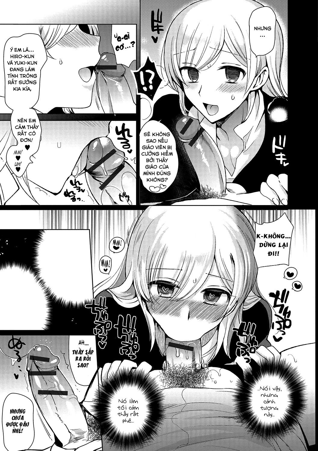 HentaiVN.net - Ảnh 6 - Shiritsu Otokonoko Gakuen [Private Ladyboy Academy] - Chap 3 end