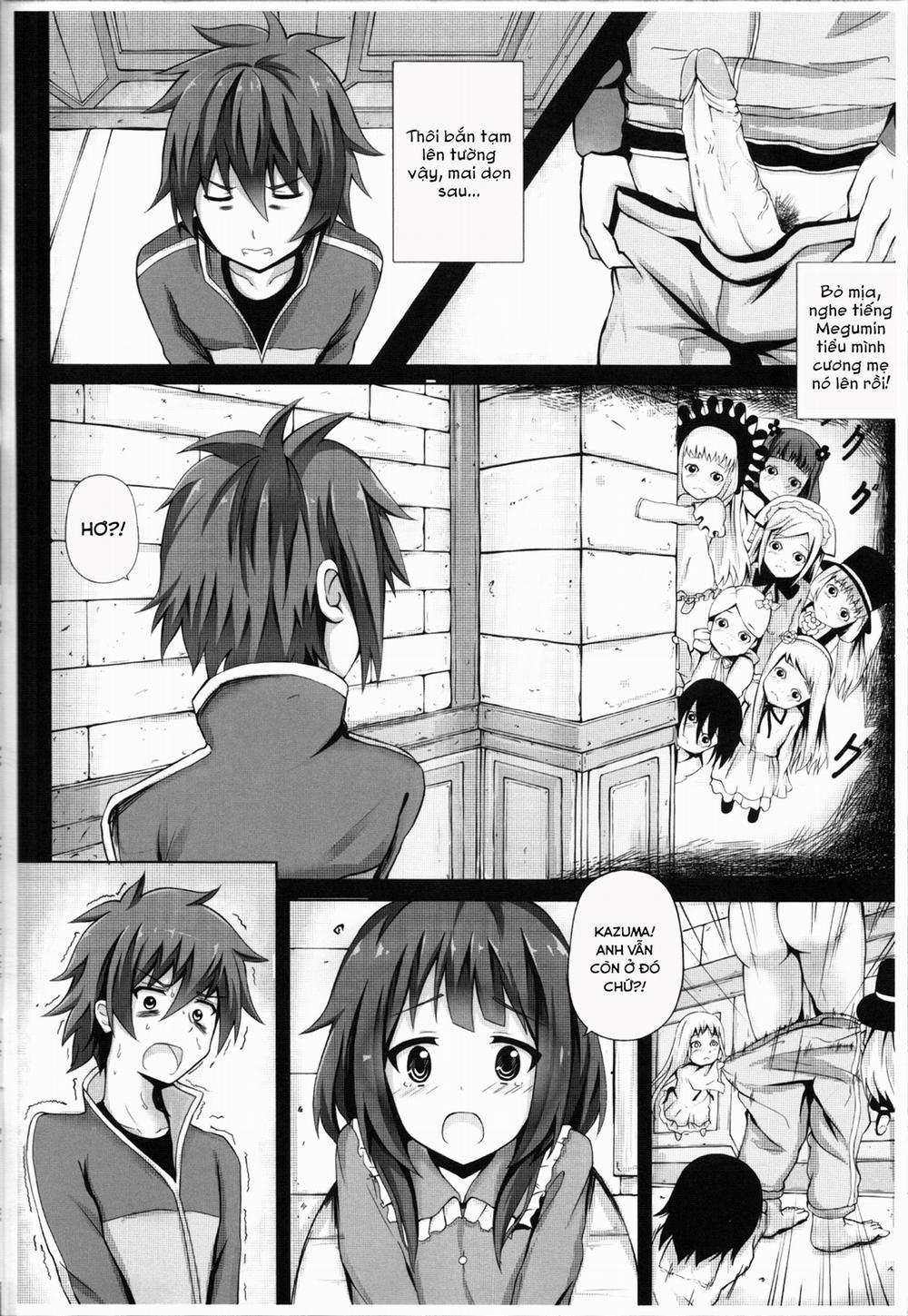 HentaiVN.net - Ảnh 3 - Giving ○○ to Megumin in the Toilet! (Kono Subarashii Sekai Ni Syukufuku O!) [Giving to Megumin in the Toilet!; 為在廁所的惠惠獻上○○!] - Oneshot