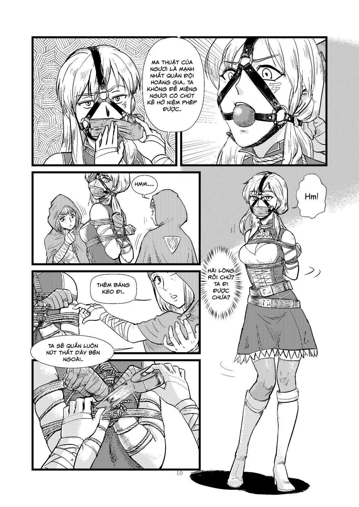 HentaiVN.net - Ảnh 12 - TRAP - Magic Knight's Crisis - Chap 1