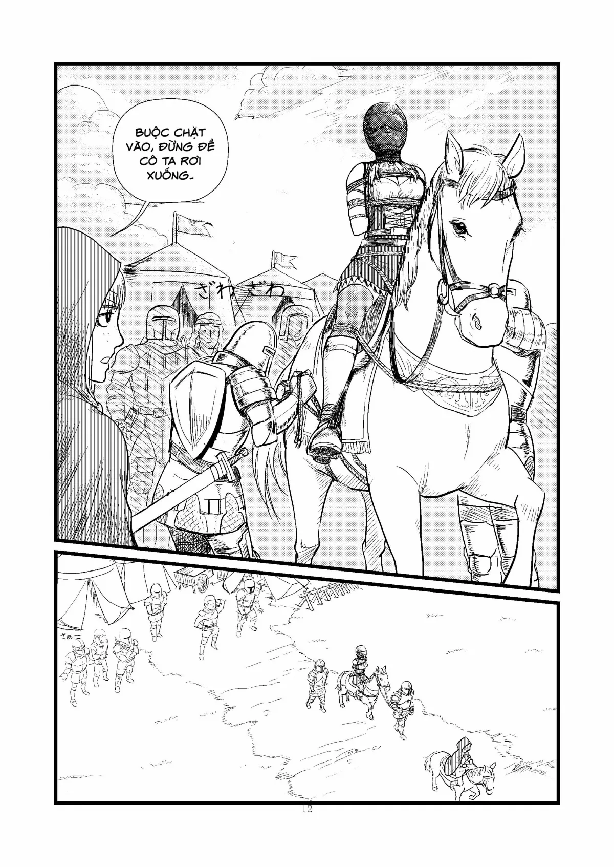 HentaiVN.net - Ảnh 14 - TRAP - Magic Knight's Crisis - Chap 1