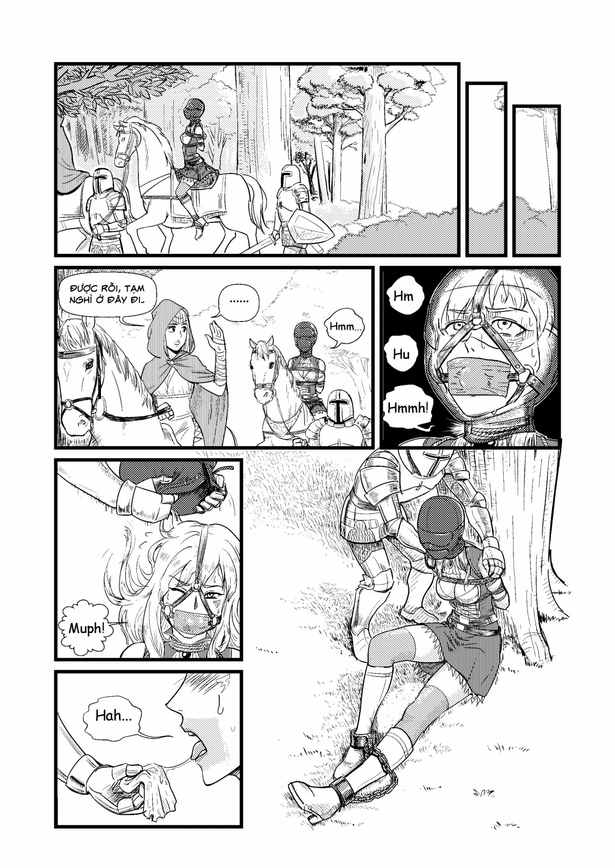 HentaiVN.net - Ảnh 15 - TRAP - Magic Knight's Crisis - Chap 1