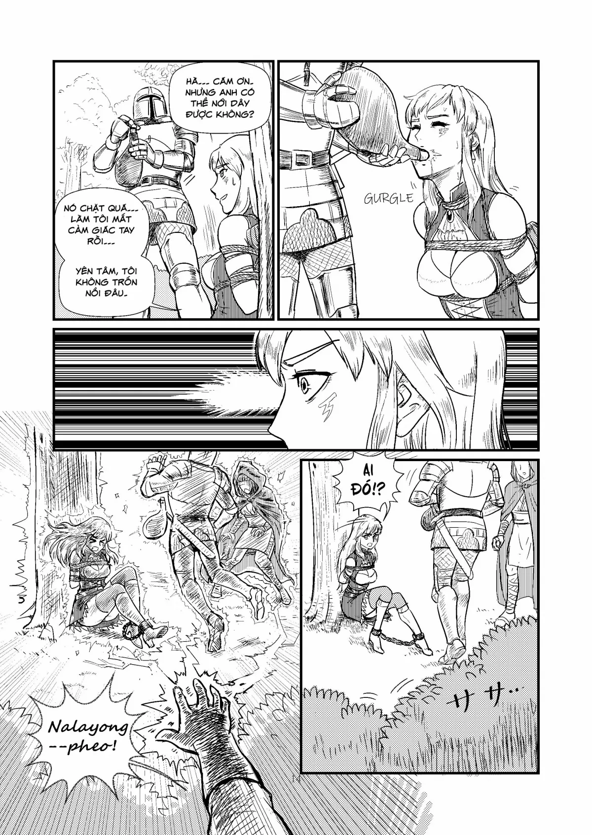 HentaiVN.net - Ảnh 16 - TRAP - Magic Knight's Crisis - Chap 1