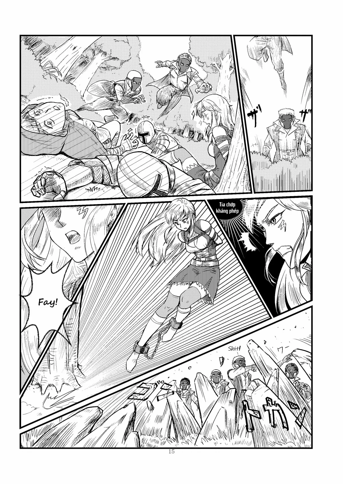 HentaiVN.net - Ảnh 17 - TRAP - Magic Knight's Crisis - Chap 1