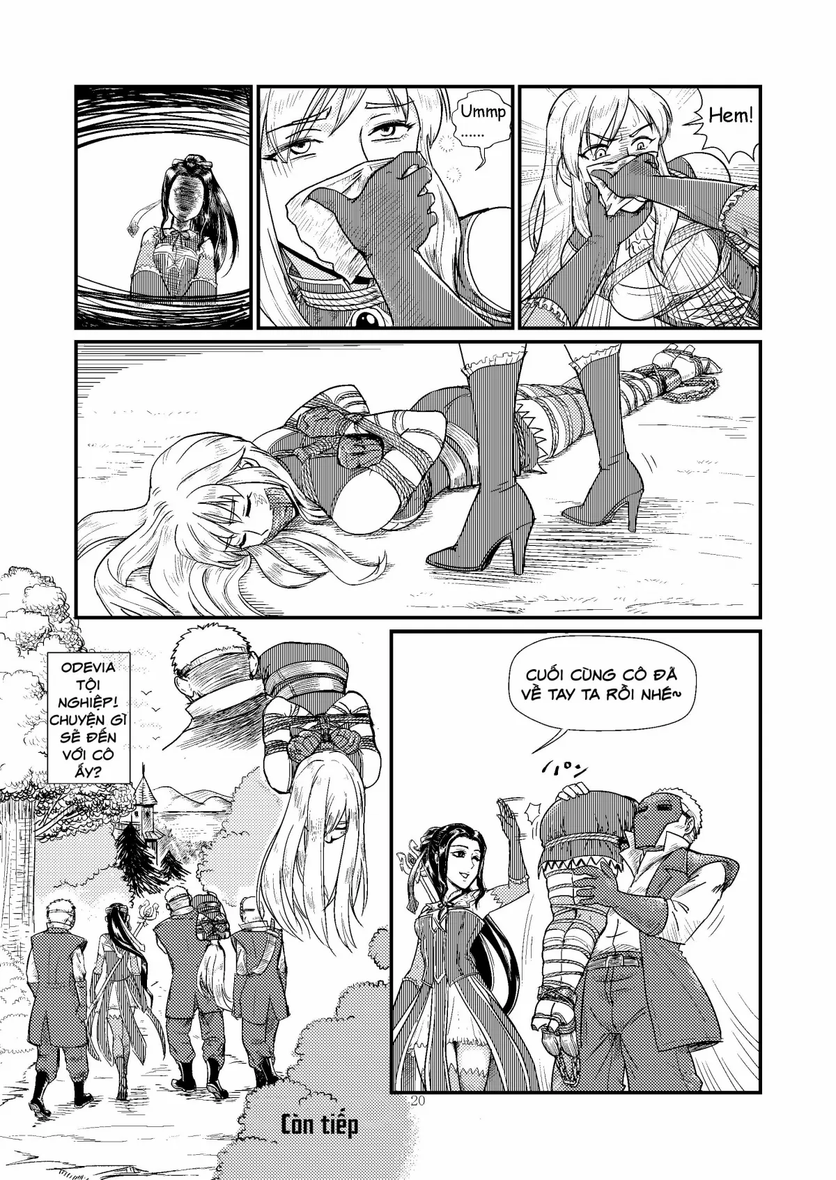 HentaiVN.net - Ảnh 22 - TRAP - Magic Knight's Crisis - Chap 1