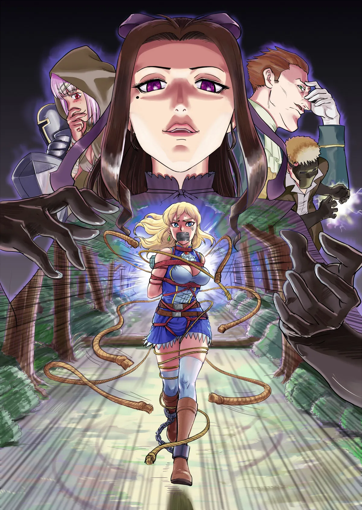 HentaiVN.net - Ảnh 23 - TRAP - Magic Knight's Crisis - Chap 1