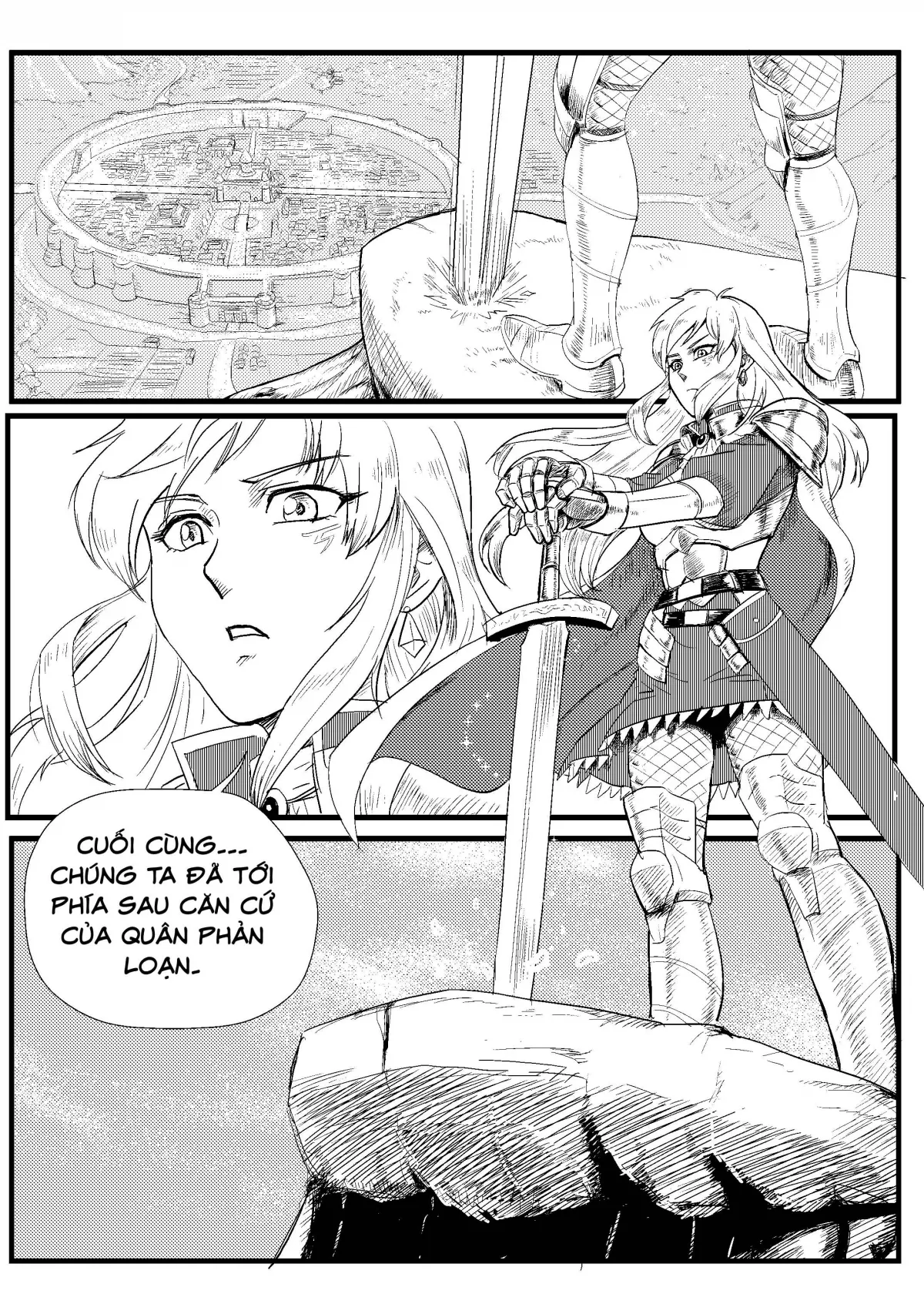 HentaiVN.net - Ảnh 3 - TRAP - Magic Knight's Crisis - Chap 1