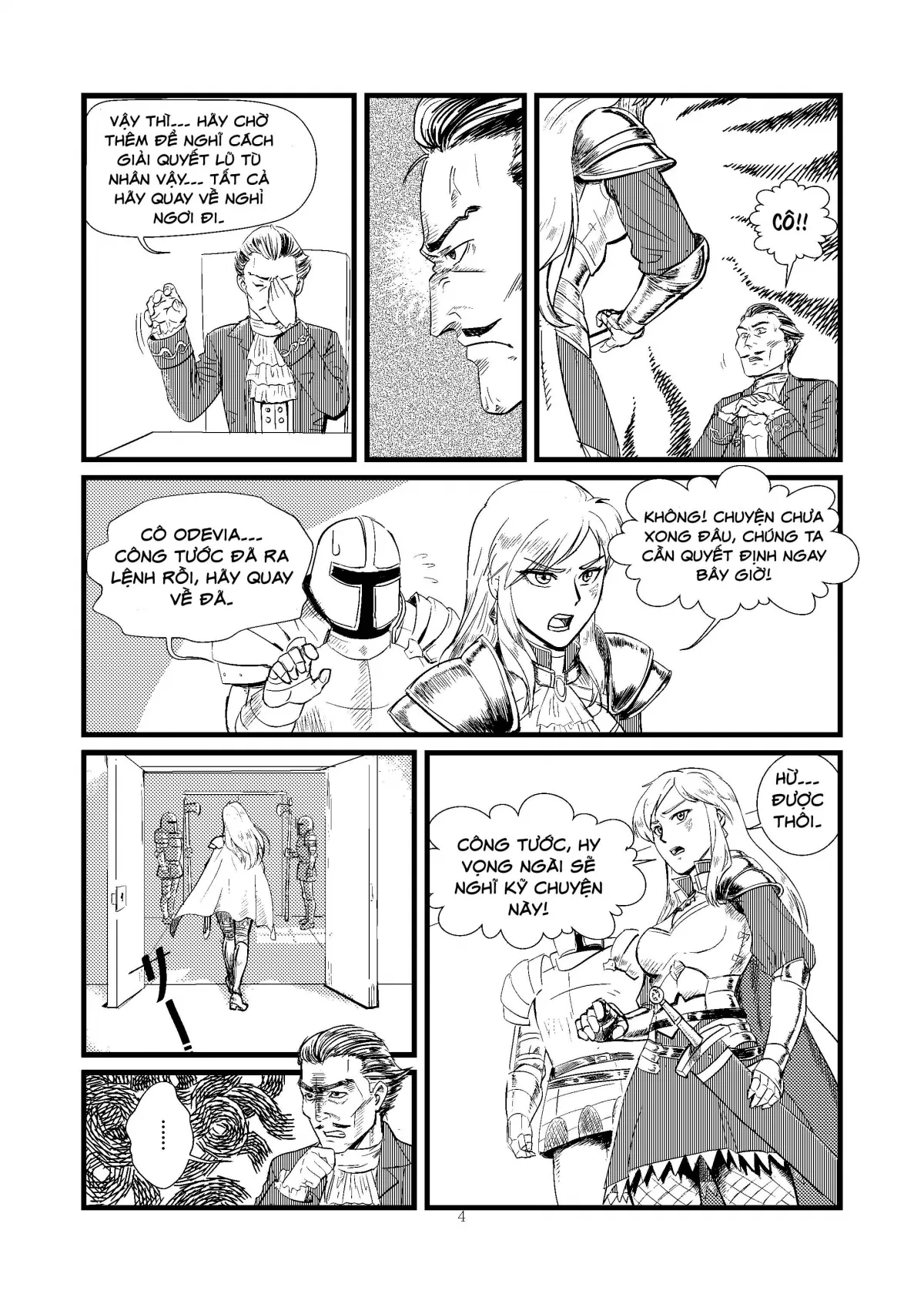 HentaiVN.net - Ảnh 6 - TRAP - Magic Knight's Crisis - Chap 1