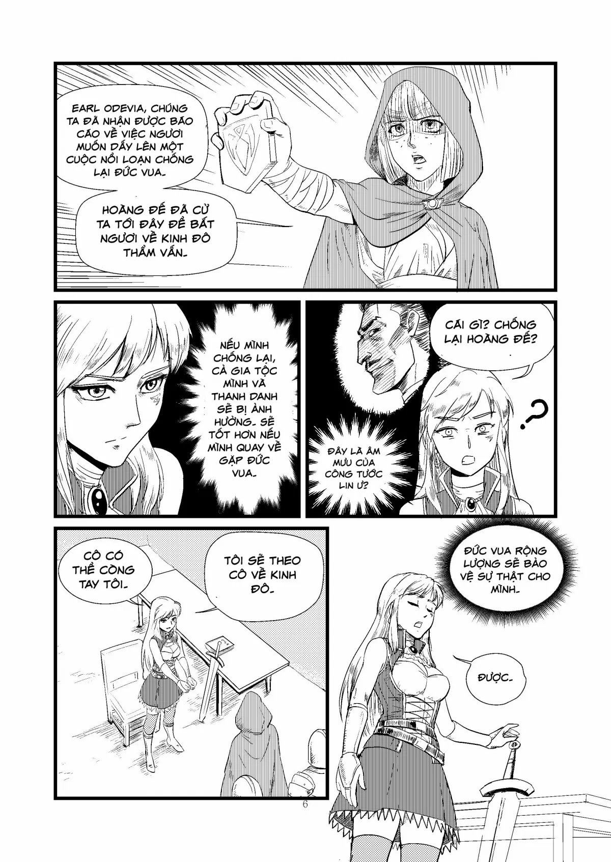 HentaiVN.net - Ảnh 8 - TRAP - Magic Knight's Crisis - Chap 1