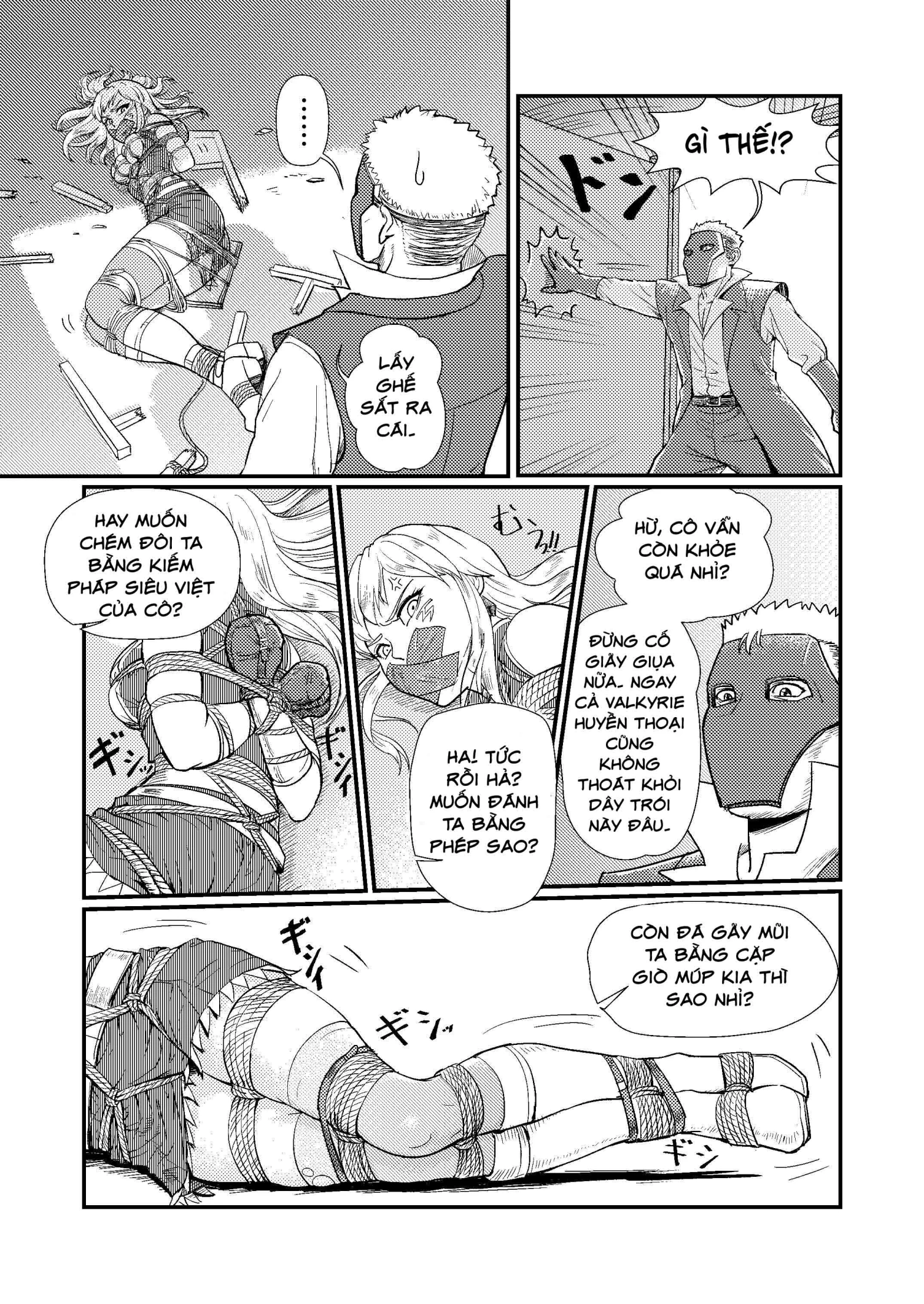 HentaiVN.net - Ảnh 10 - TRAP - Magic Knight's Crisis - Chap 2