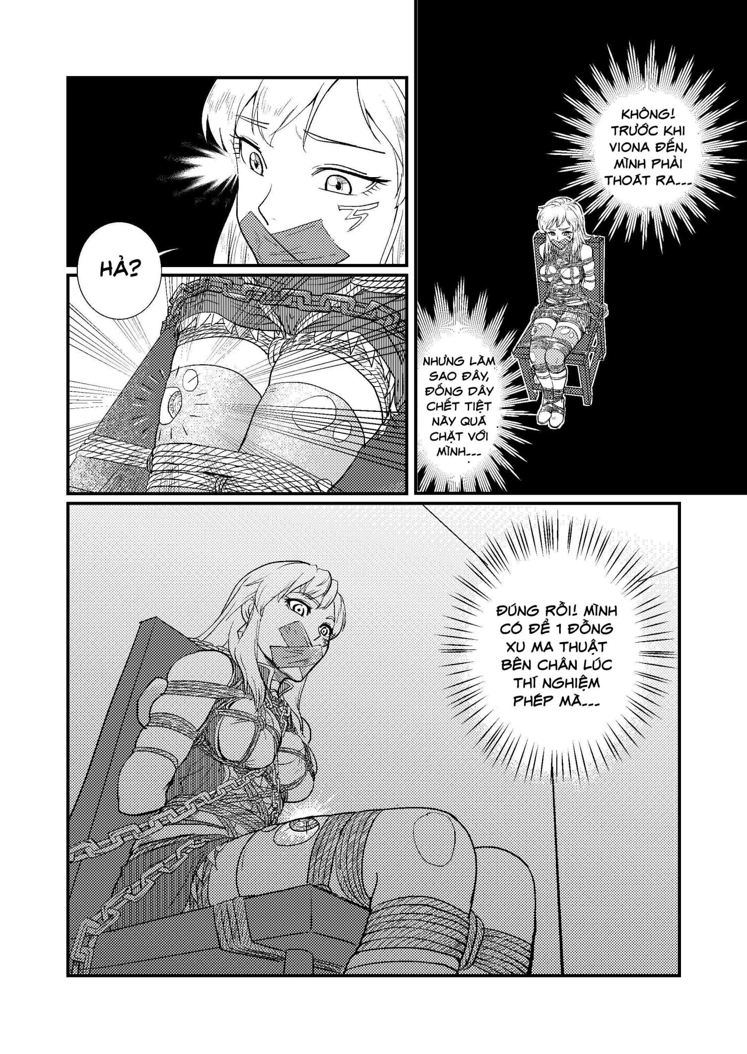 HentaiVN.net - Ảnh 12 - TRAP - Magic Knight's Crisis - Chap 2