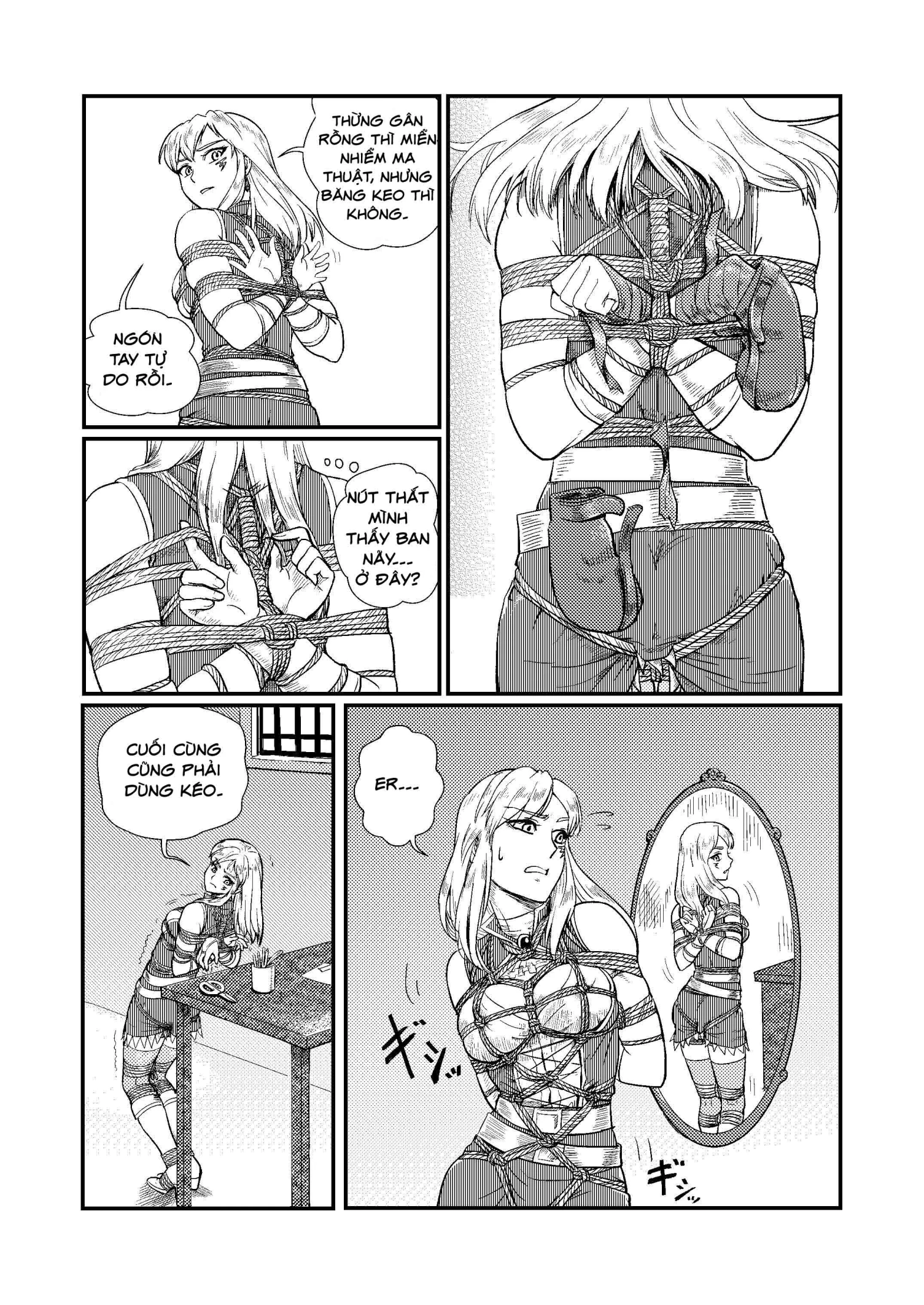 HentaiVN.net - Ảnh 18 - TRAP - Magic Knight's Crisis - Chap 2