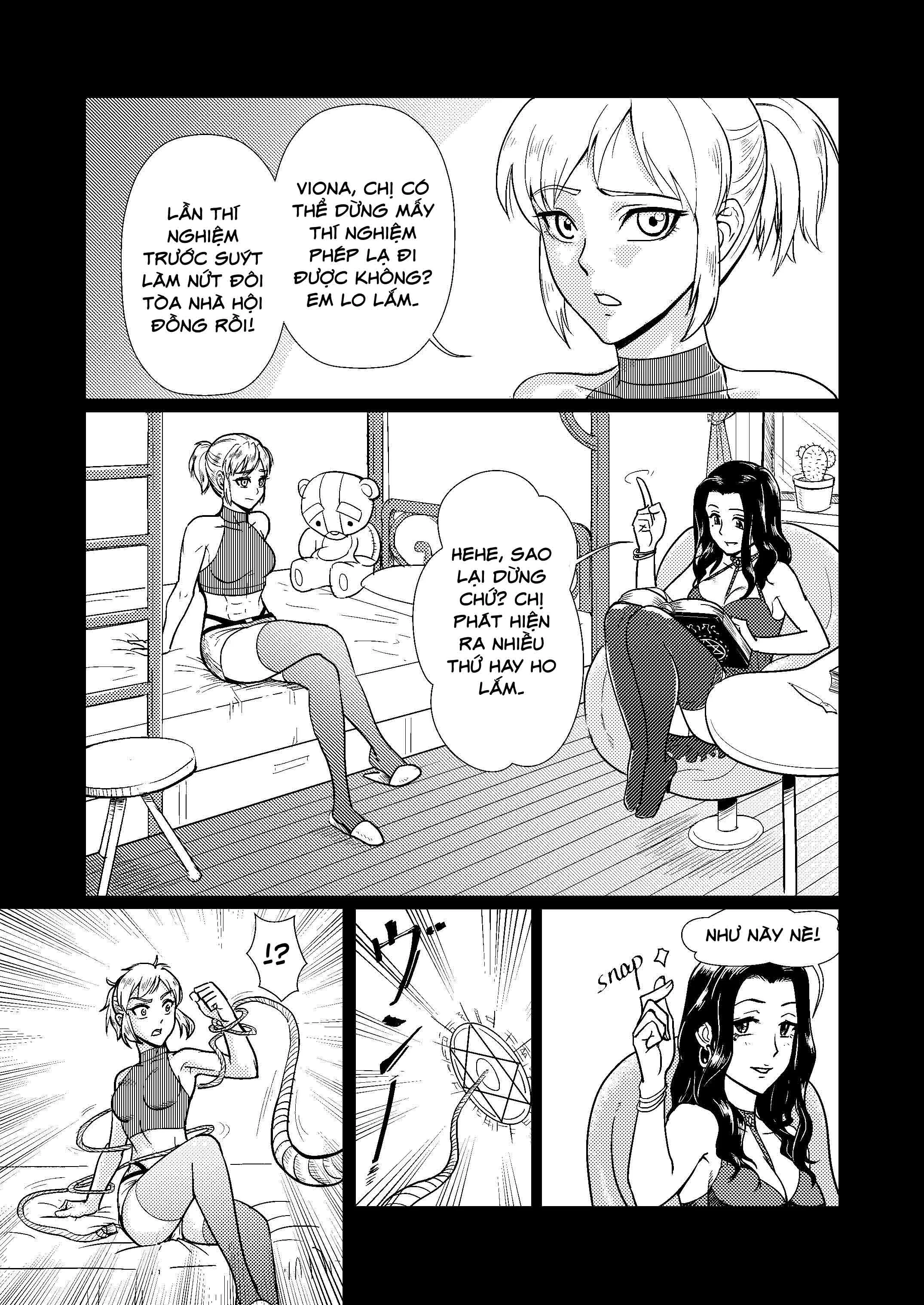 HentaiVN.net - Ảnh 3 - TRAP - Magic Knight's Crisis - Chap 2