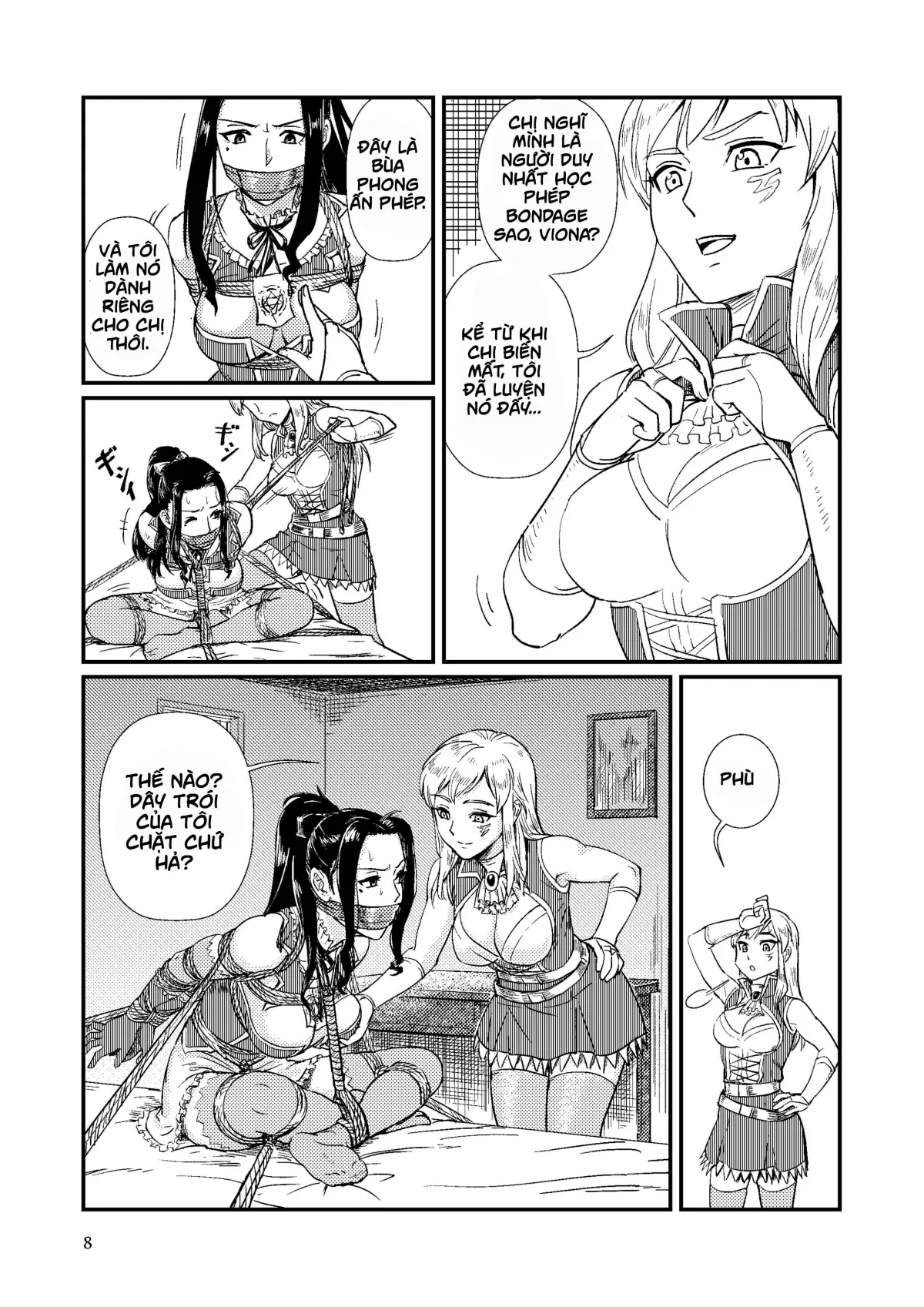 HentaiVN.net - Ảnh 10 - TRAP - Magic Knight's Crisis - Chap 3 - Final
