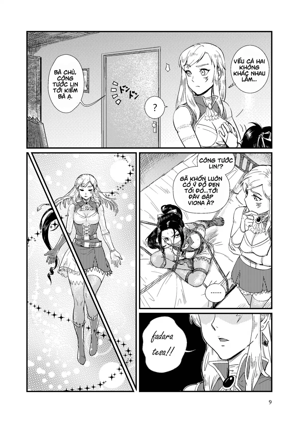 HentaiVN.net - Ảnh 11 - TRAP - Magic Knight's Crisis - Chap 3 - Final