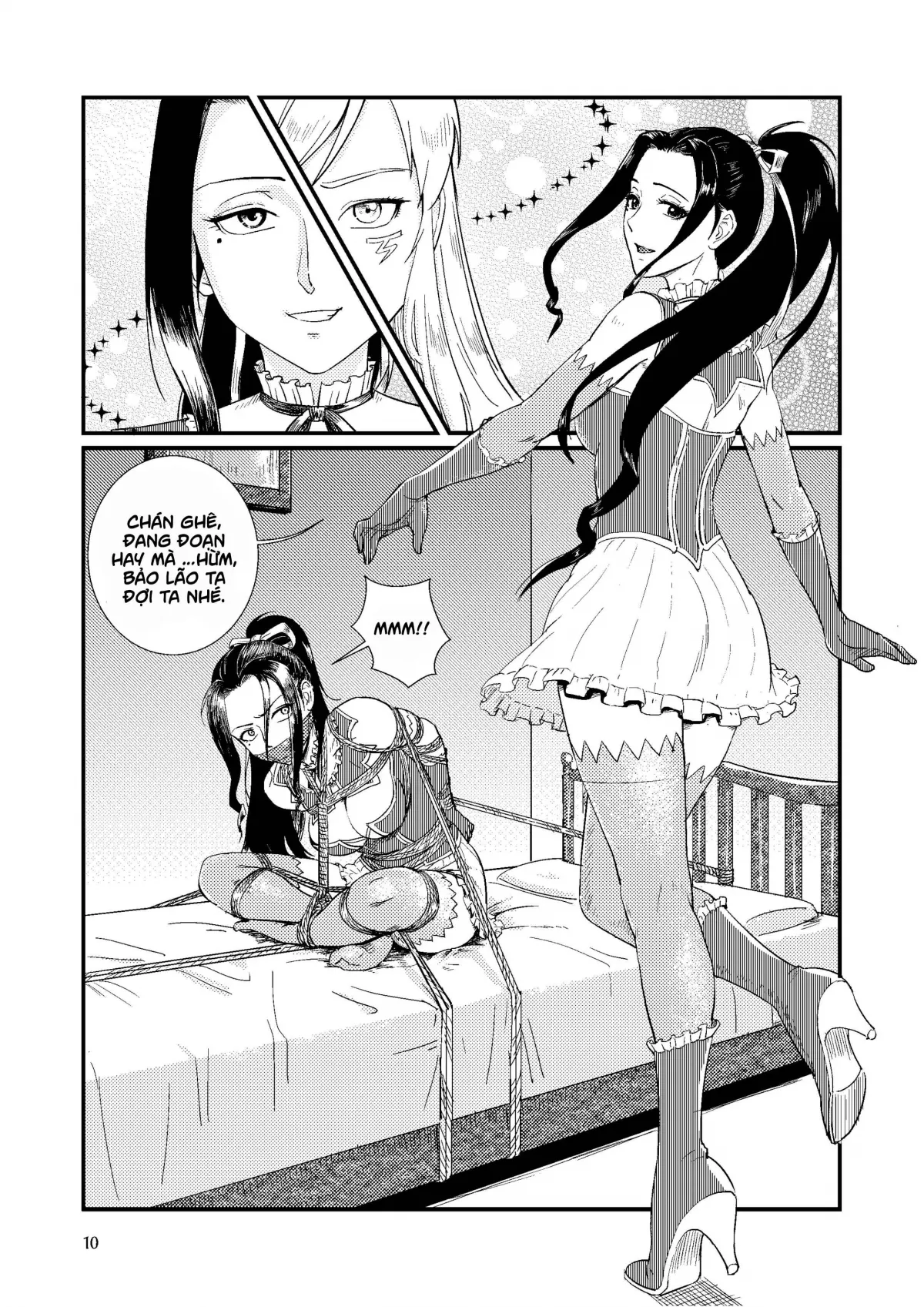 HentaiVN.net - Ảnh 12 - TRAP - Magic Knight's Crisis - Chap 3 - Final