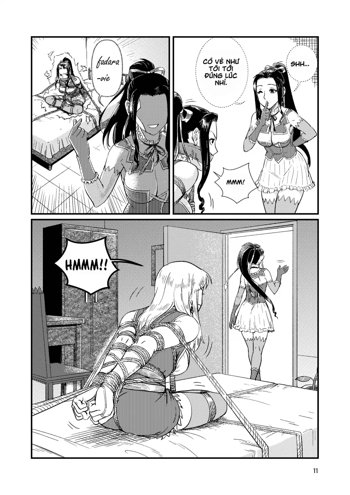 HentaiVN.net - Ảnh 13 - TRAP - Magic Knight's Crisis - Chap 3 - Final