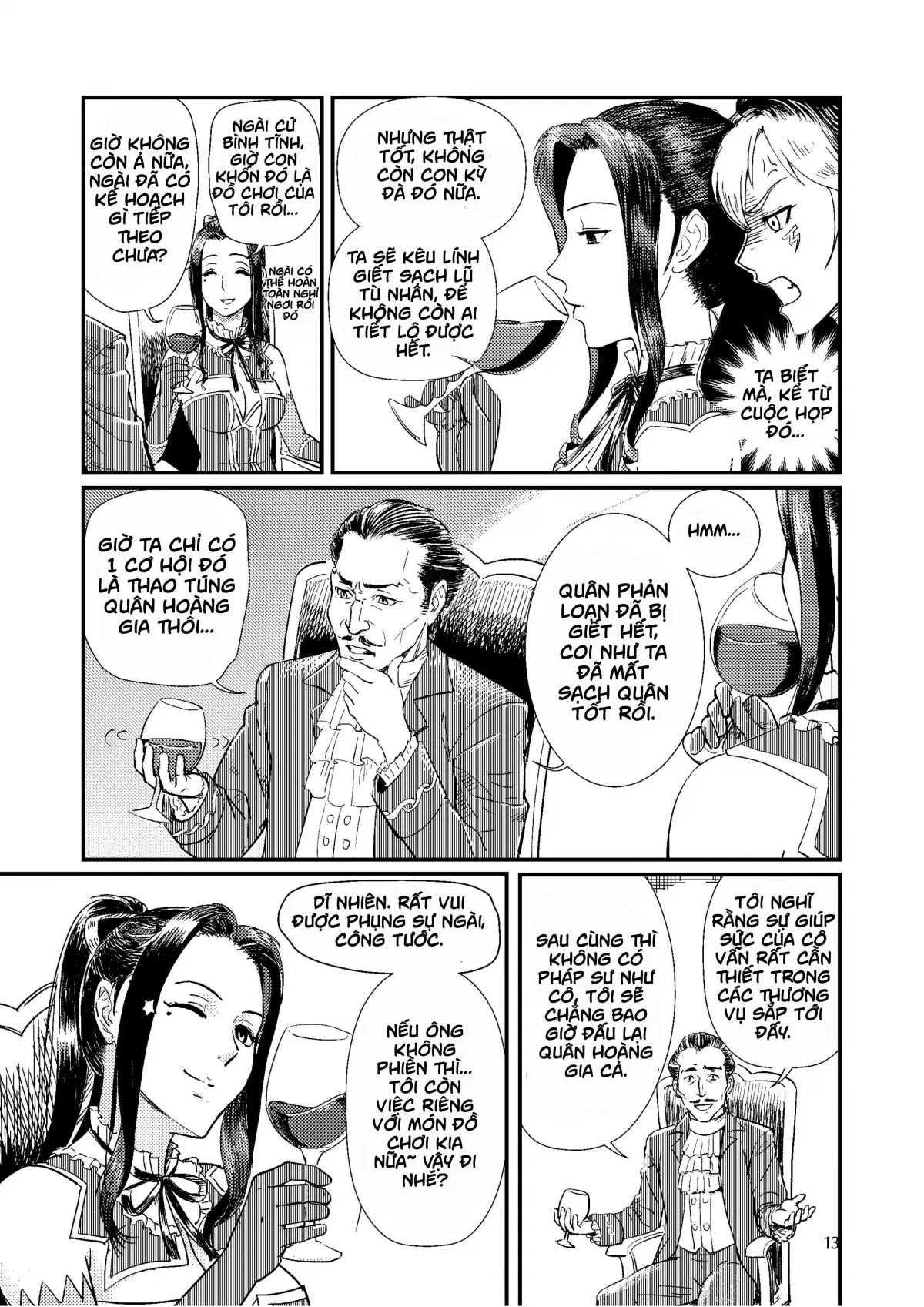 HentaiVN.net - Ảnh 15 - TRAP - Magic Knight's Crisis - Chap 3 - Final