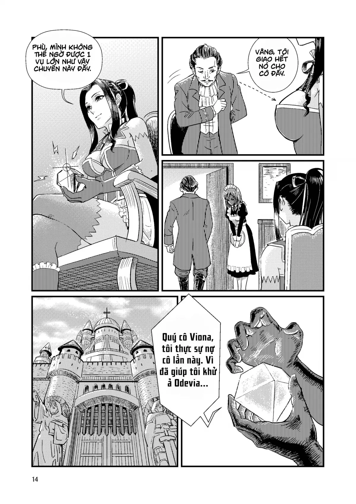 HentaiVN.net - Ảnh 16 - TRAP - Magic Knight's Crisis - Chap 3 - Final