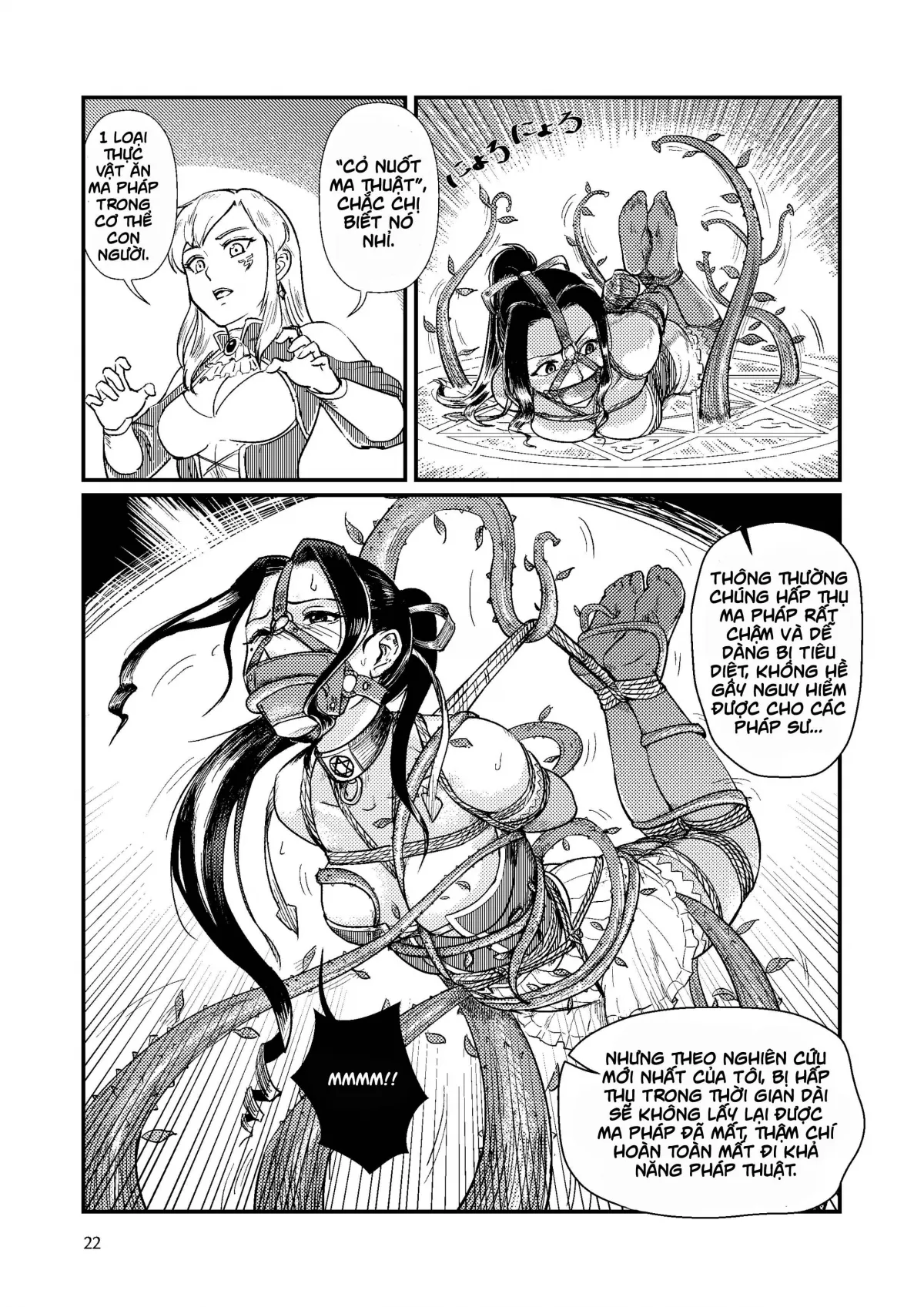 HentaiVN.net - Ảnh 24 - TRAP - Magic Knight's Crisis - Chap 3 - Final