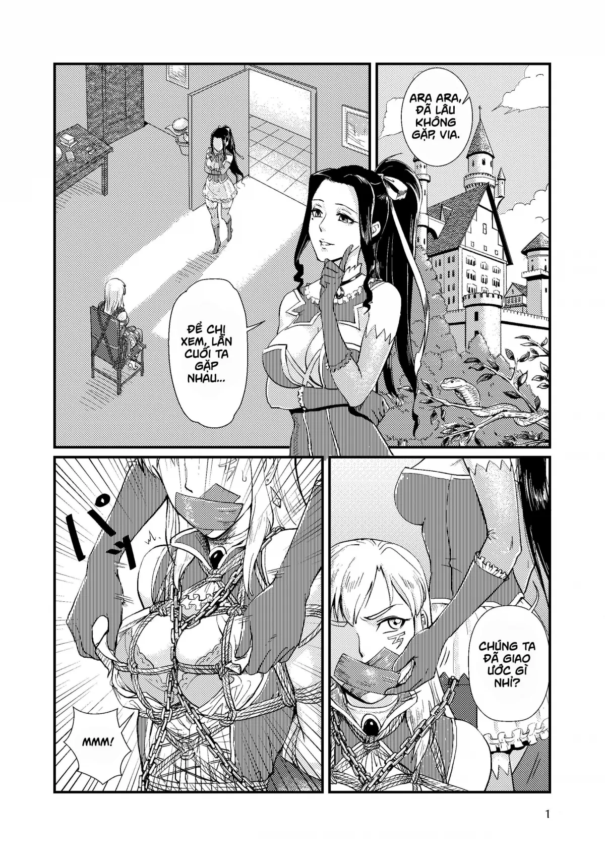 HentaiVN.net - Ảnh 3 - TRAP - Magic Knight's Crisis - Chap 3 - Final
