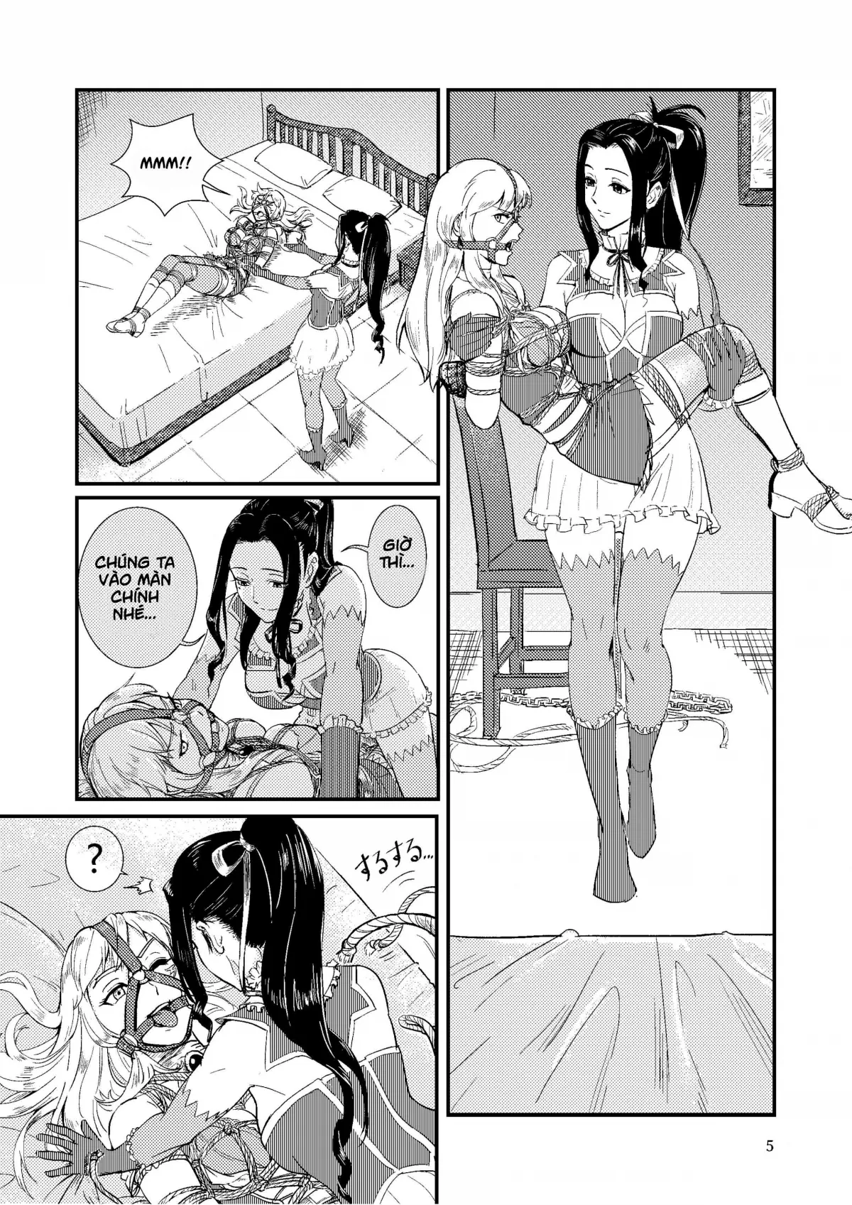 HentaiVN.net - Ảnh 7 - TRAP - Magic Knight's Crisis - Chap 3 - Final