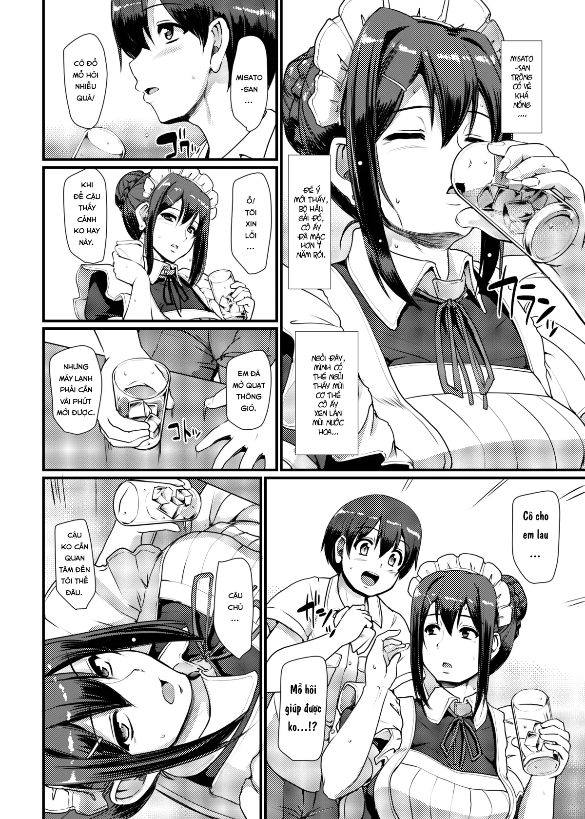 HentaiVN.net - Ảnh 10 - Maid no Oshigoto [Maid's Work] - Chap 2