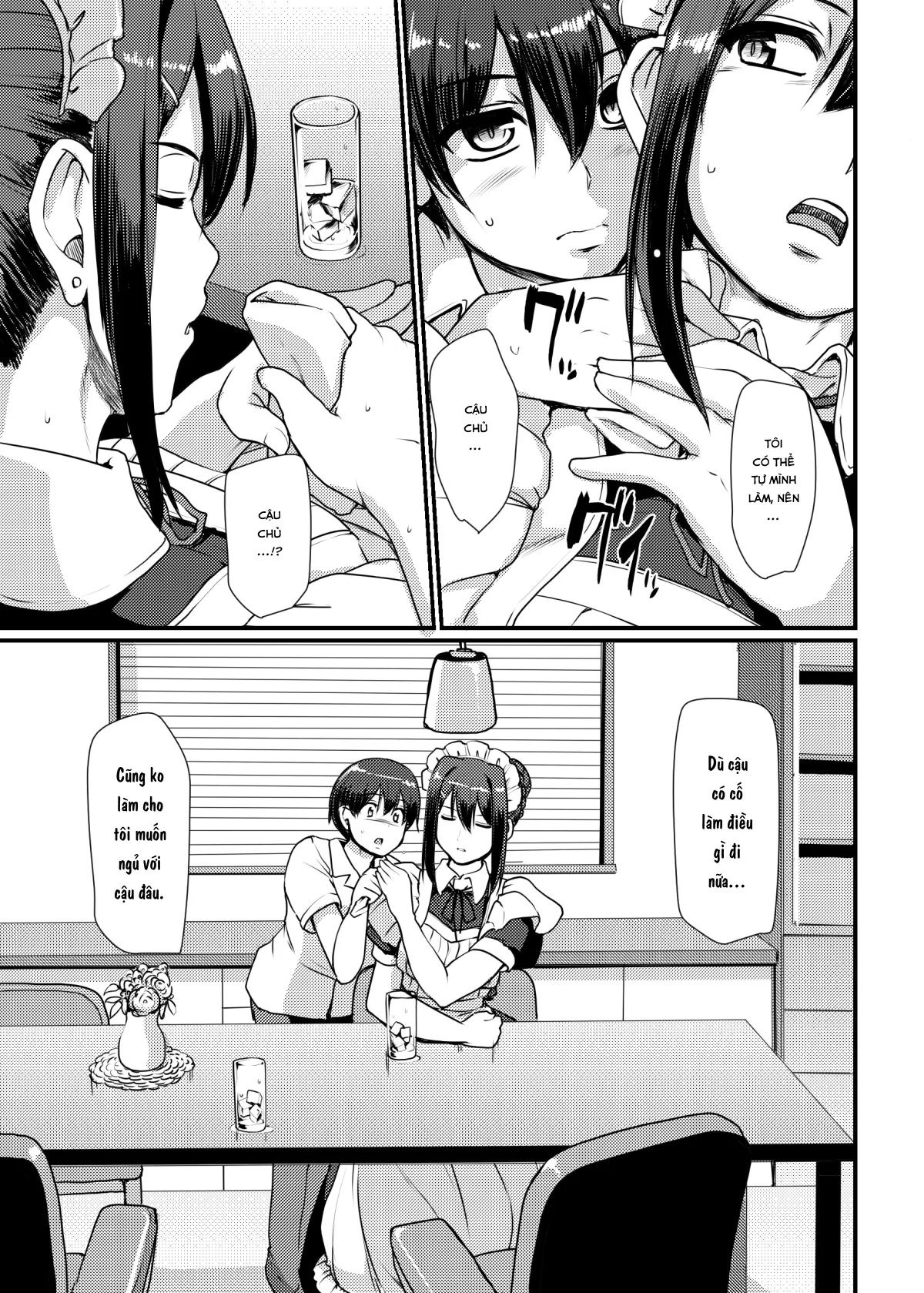 HentaiVN.net - Ảnh 11 - Maid no Oshigoto [Maid's Work] - Chap 2