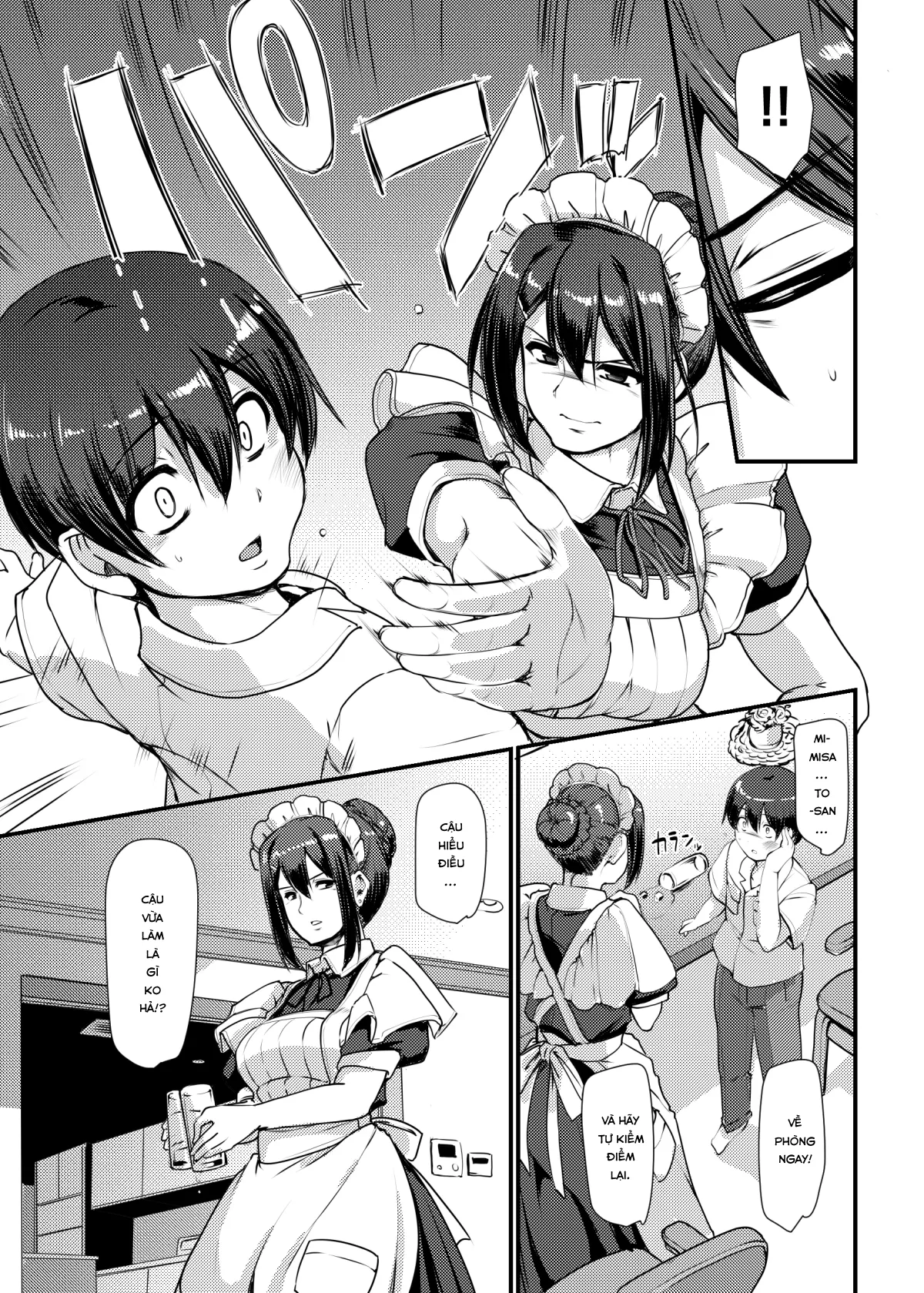 HentaiVN.net - Ảnh 13 - Maid no Oshigoto [Maid's Work] - Chap 2