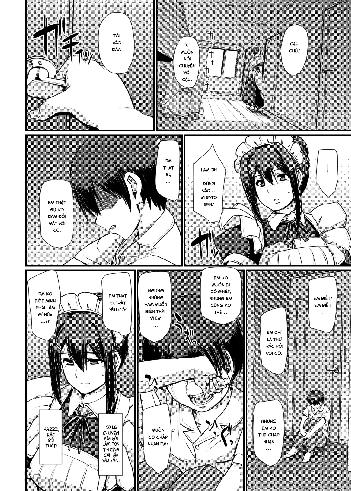 HentaiVN.net - Ảnh 16 - Maid no Oshigoto [Maid's Work] - Chap 2