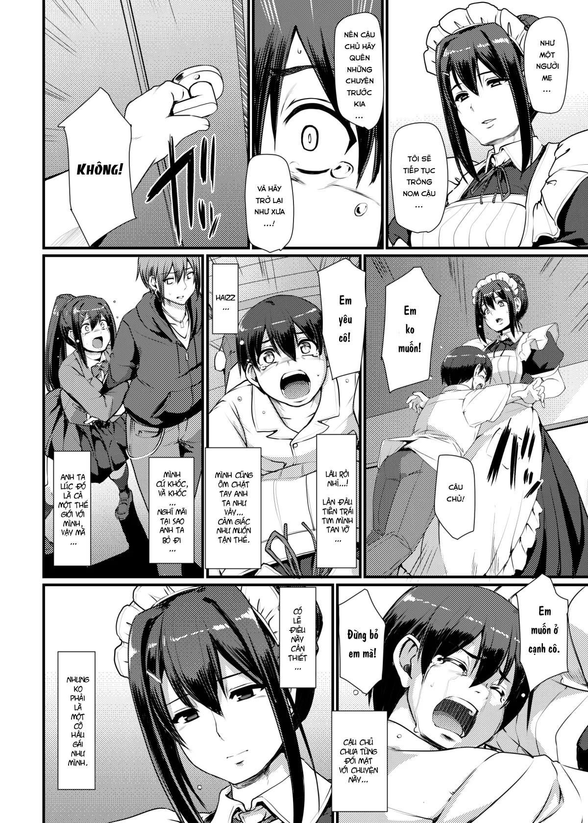 HentaiVN.net - Ảnh 18 - Maid no Oshigoto [Maid's Work] - Chap 2
