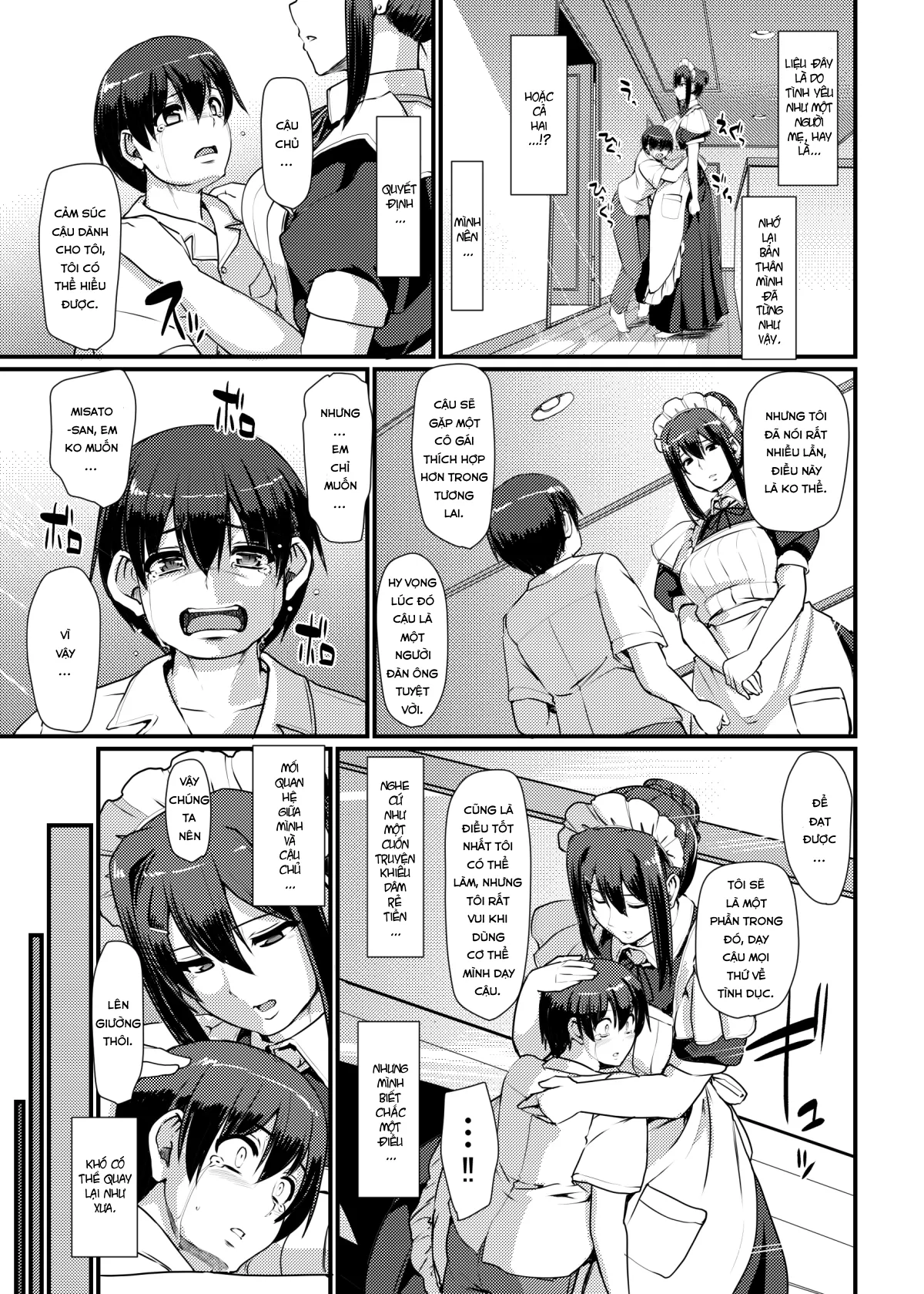 HentaiVN.net - Ảnh 19 - Maid no Oshigoto [Maid's Work] - Chap 2
