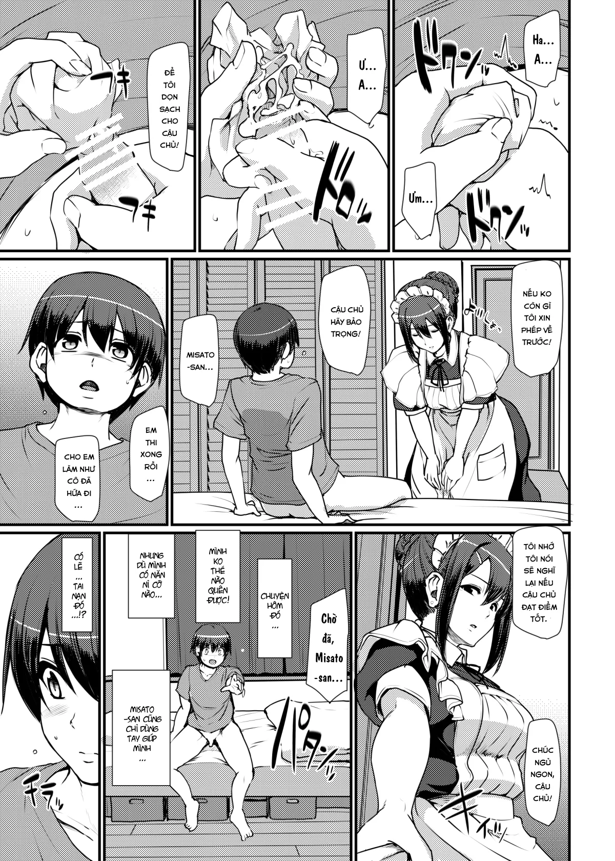 HentaiVN.net - Ảnh 5 - Maid no Oshigoto [Maid's Work] - Chap 2