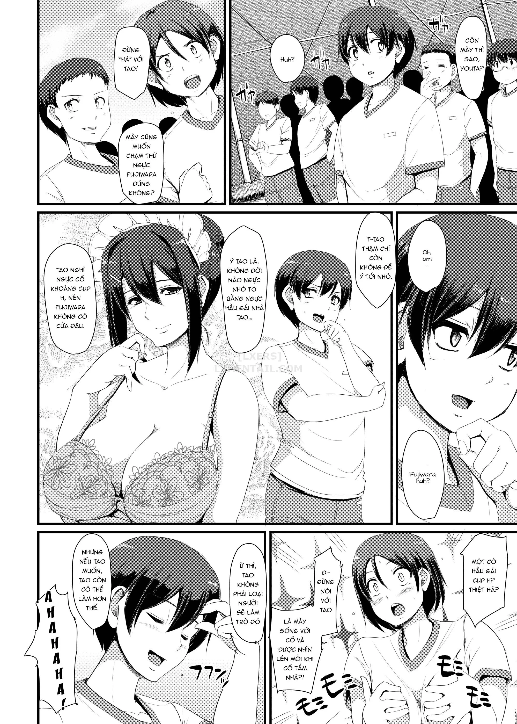 HentaiVN.net - Ảnh 13 - Maid no Oshigoto [Maid's Work] - Chap 3