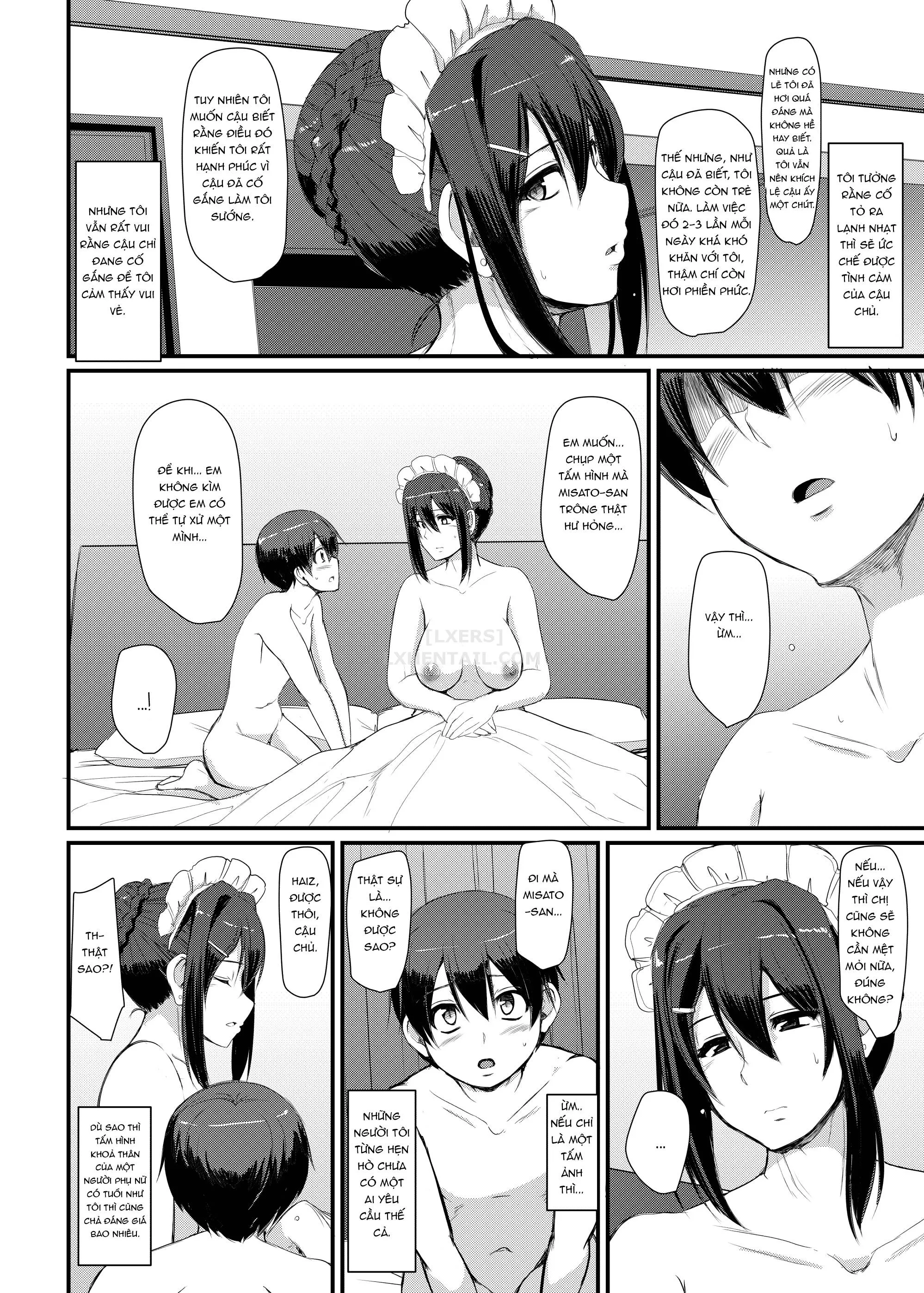 HentaiVN.net - Ảnh 39 - Maid no Oshigoto [Maid's Work] - Chap 3