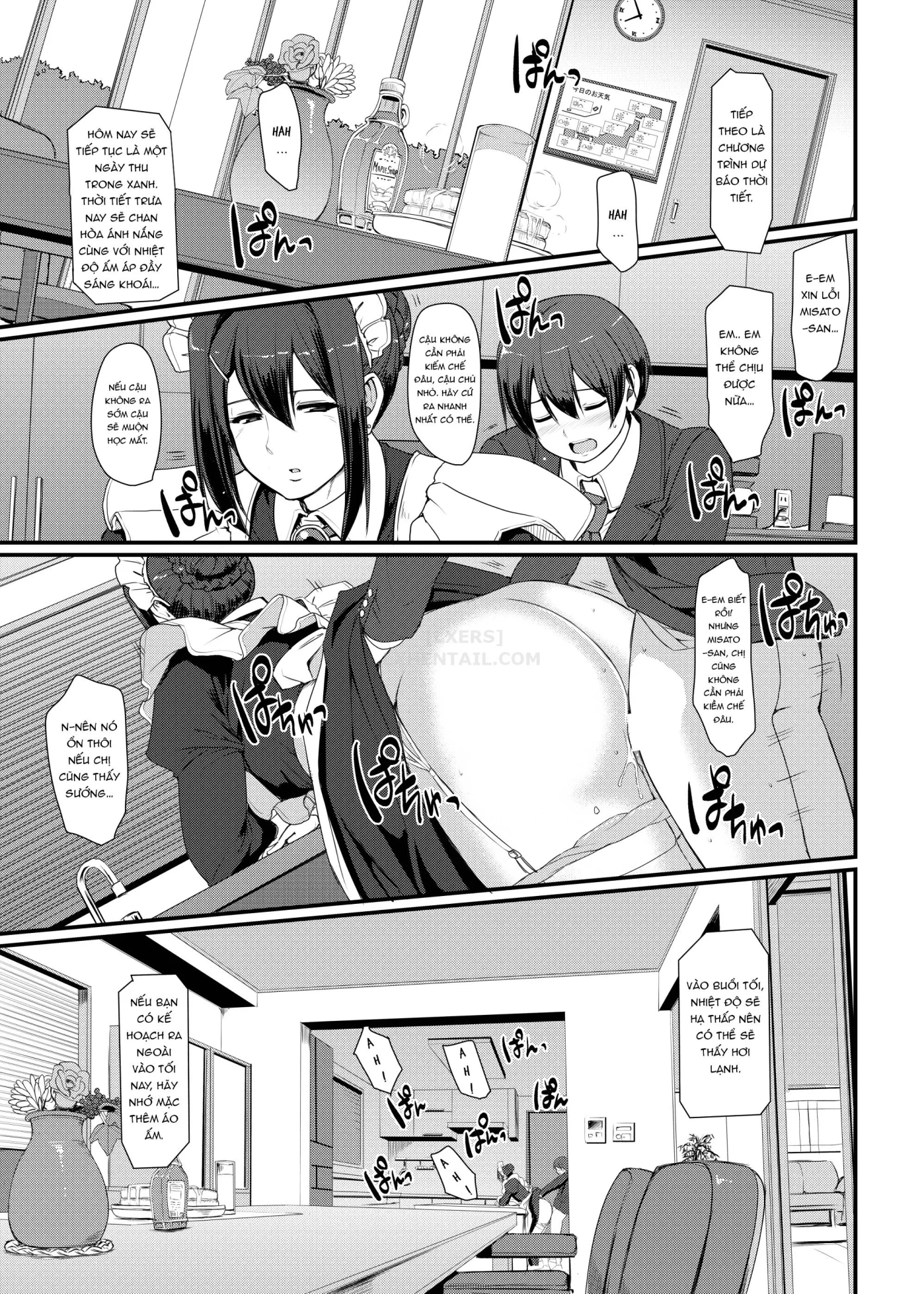HentaiVN.net - Ảnh 6 - Maid no Oshigoto [Maid's Work] - Chap 3