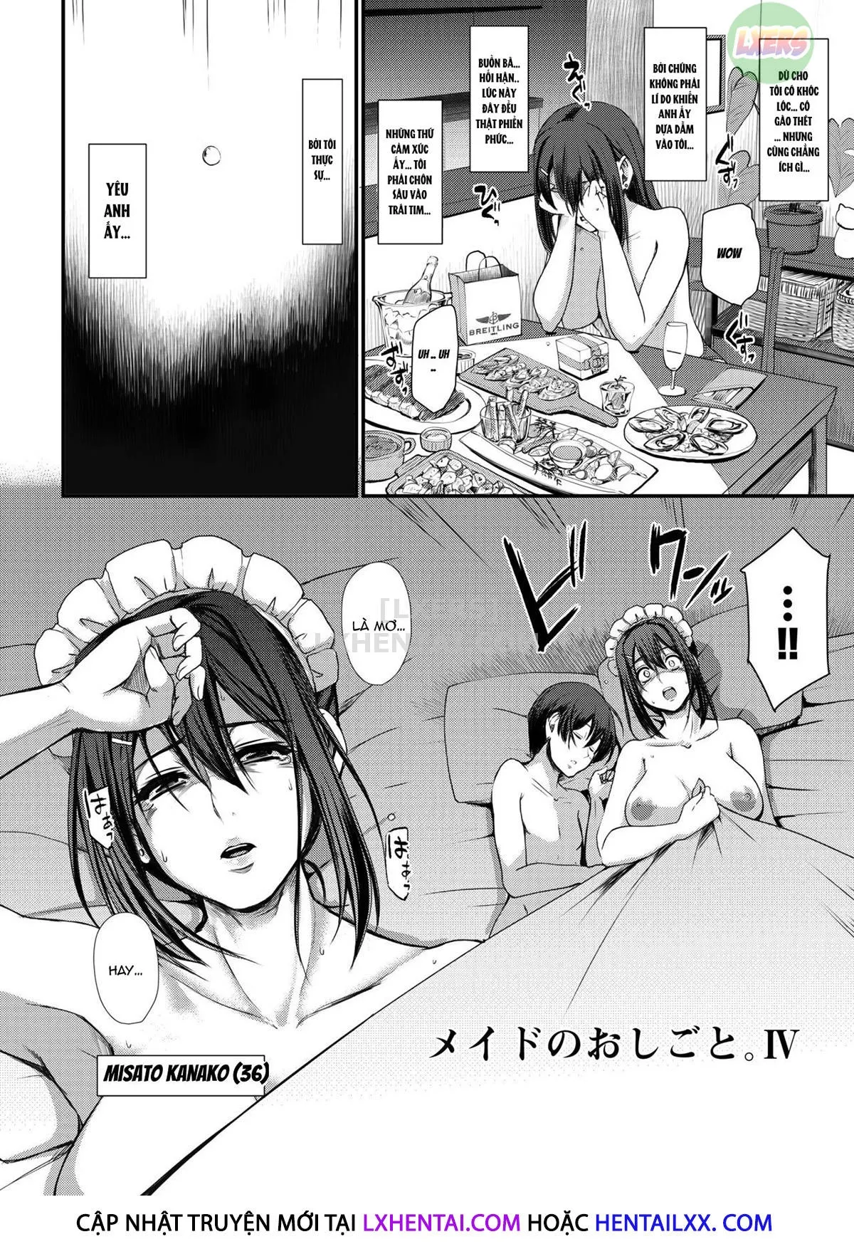 HentaiVN.net - Ảnh 15 - Maid no Oshigoto [Maid's Work] - Chap 4