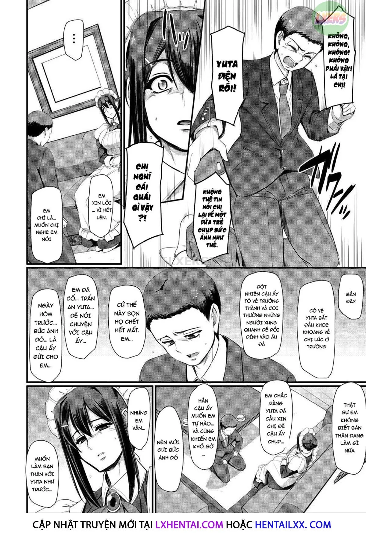 HentaiVN.net - Ảnh 27 - Maid no Oshigoto [Maid's Work] - Chap 4