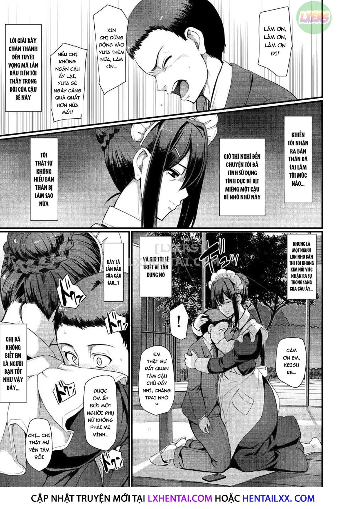 HentaiVN.net - Ảnh 28 - Maid no Oshigoto [Maid's Work] - Chap 4