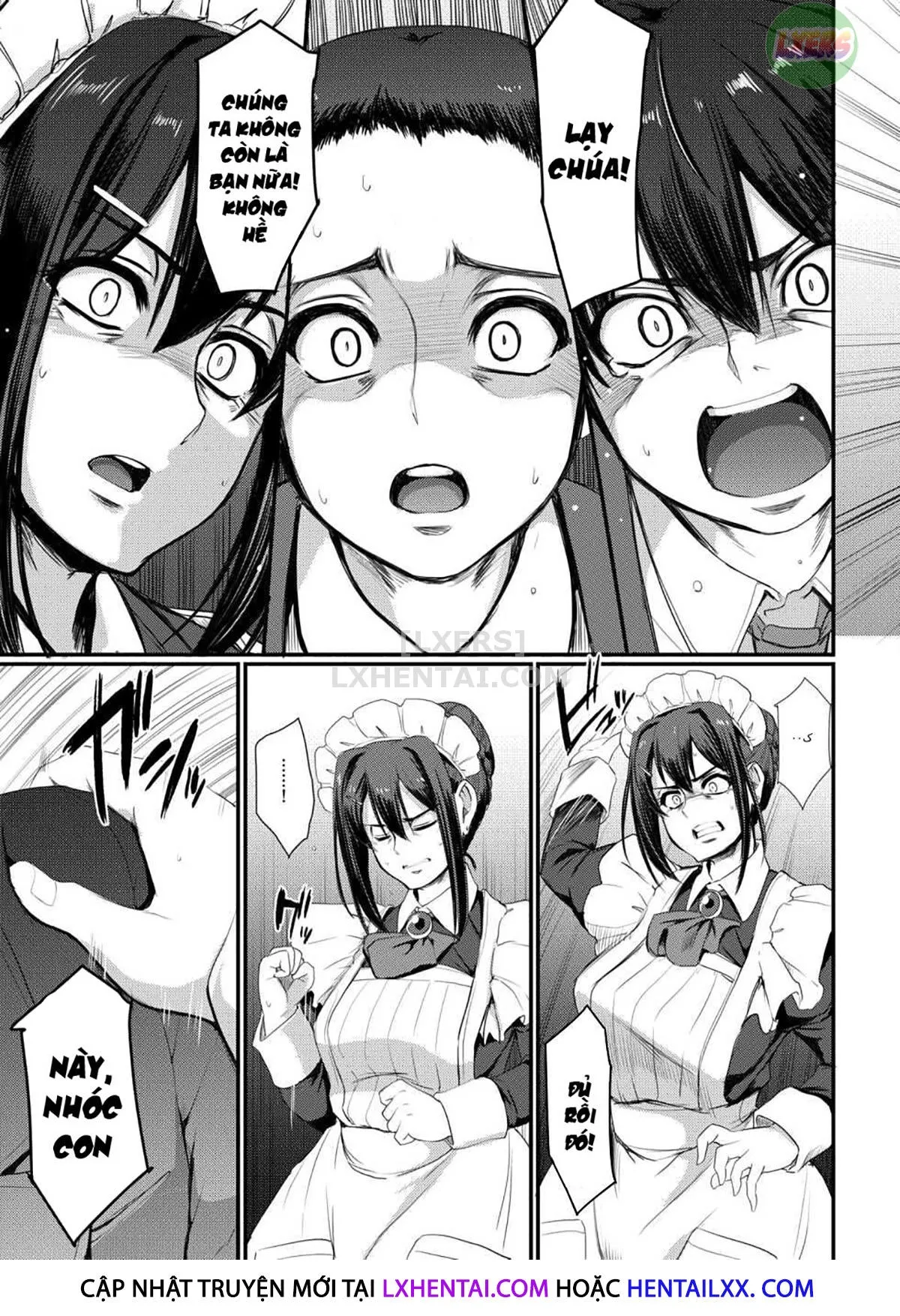 HentaiVN.net - Ảnh 32 - Maid no Oshigoto [Maid's Work] - Chap 4