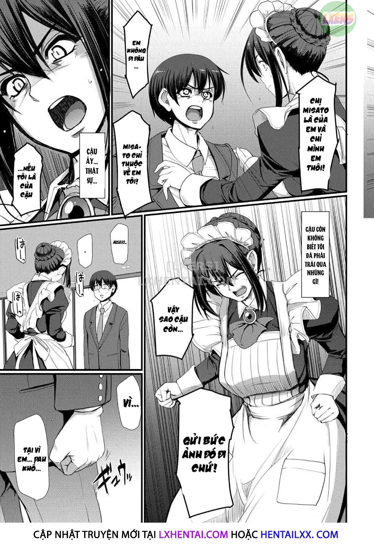 HentaiVN.net - Ảnh 34 - Maid no Oshigoto [Maid's Work] - Chap 4