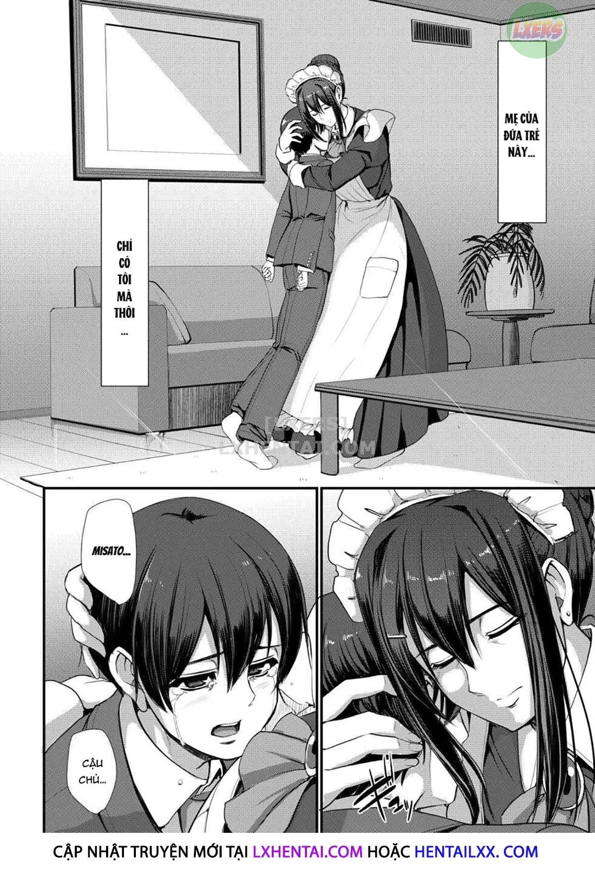 HentaiVN.net - Ảnh 37 - Maid no Oshigoto [Maid's Work] - Chap 4